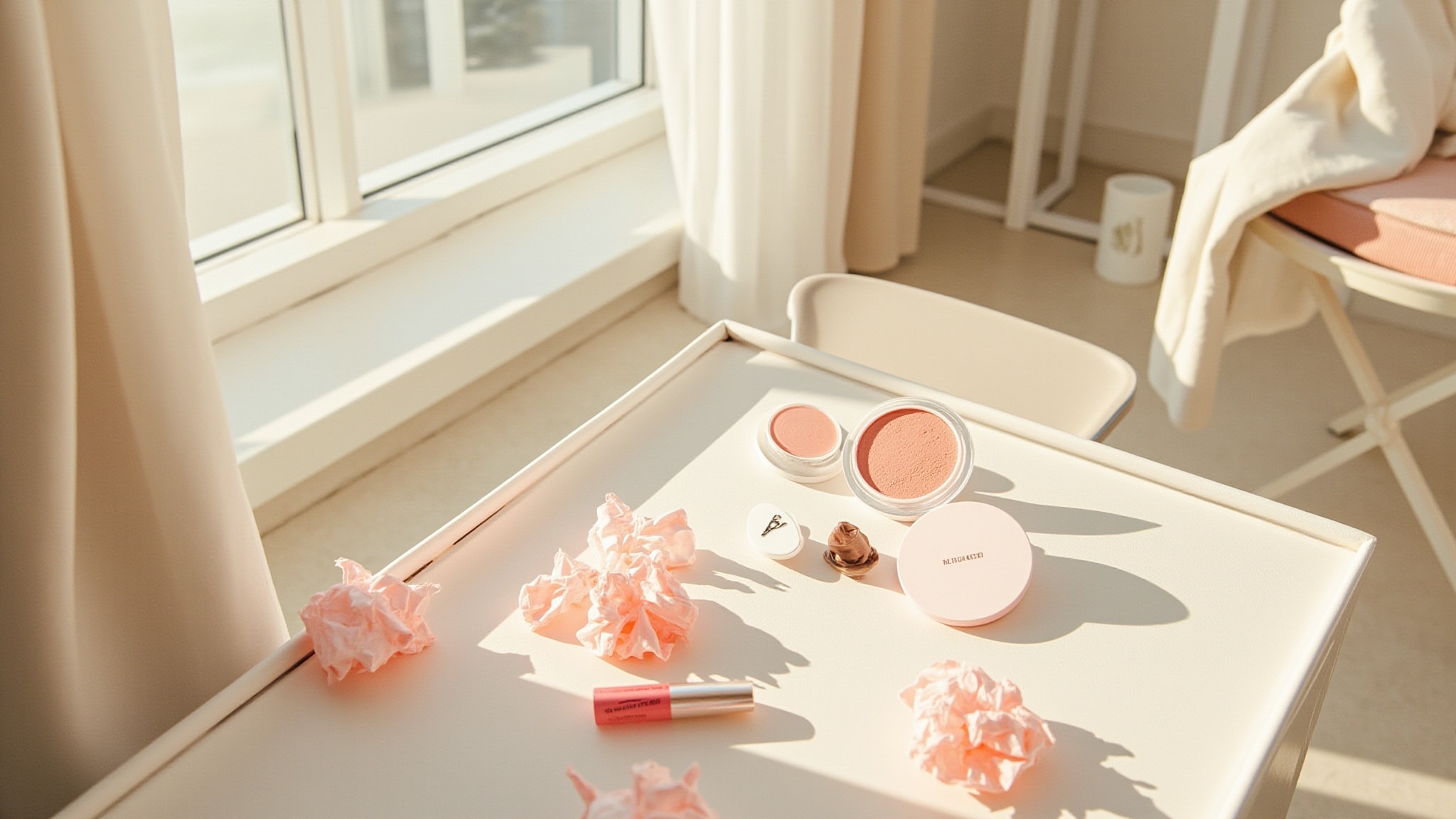 The Pink Bedroom by Marissa Zappas. Atmospheric mood