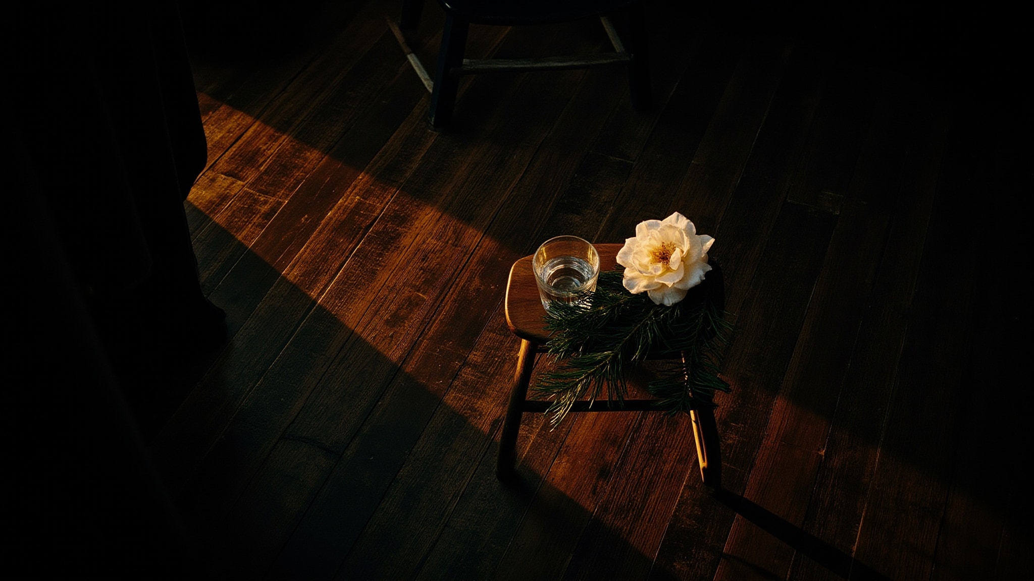 Tragedy Oil by Marissa Zappas. Atmospheric mood