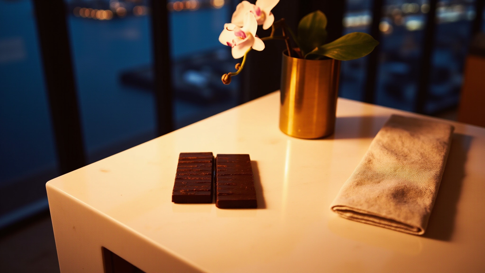 Self-Sanctuary Chocolate Orchid by mark.. Atmospheric mood