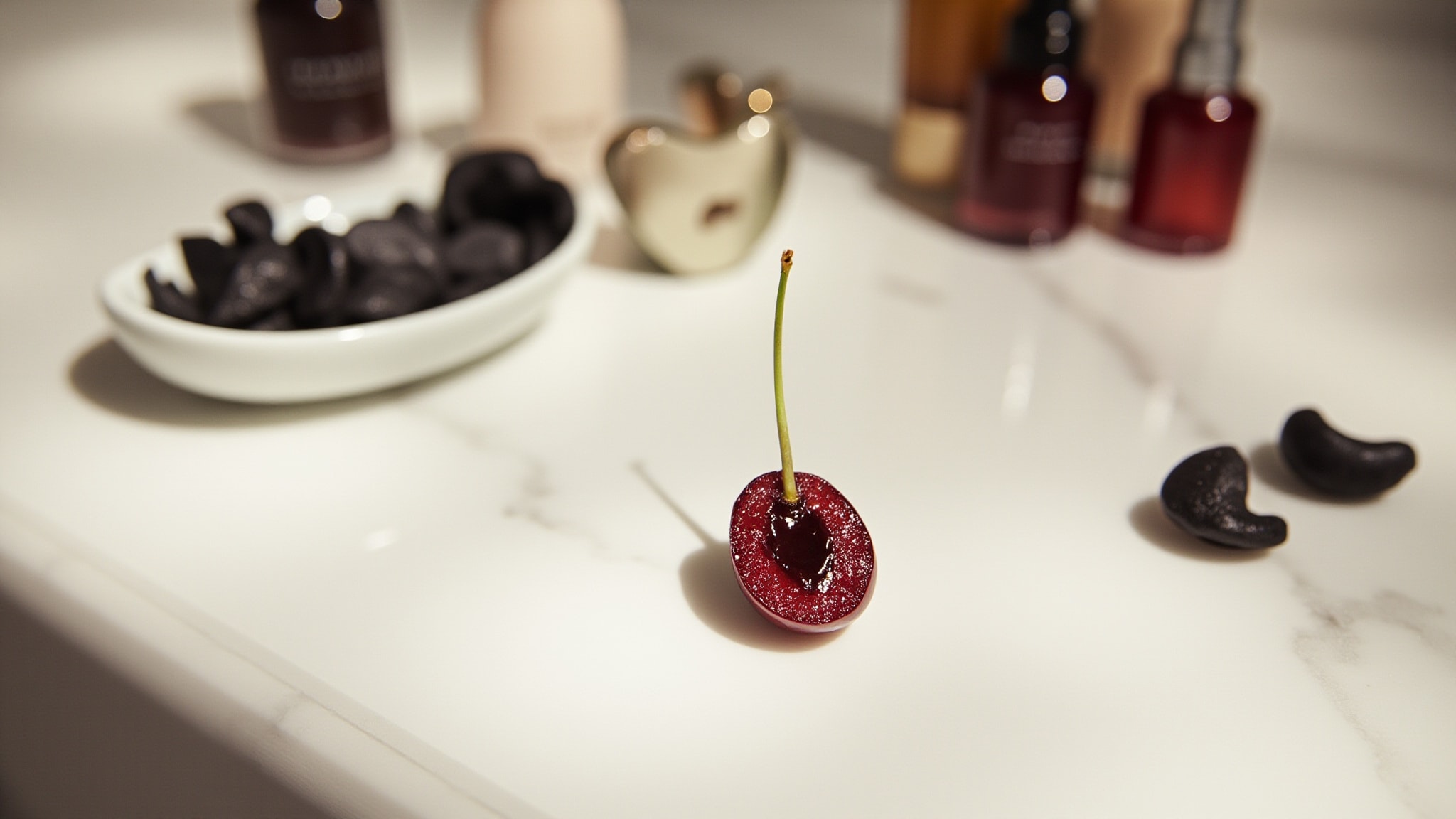 Cherry by Mary Greenwell. Atmospheric mood