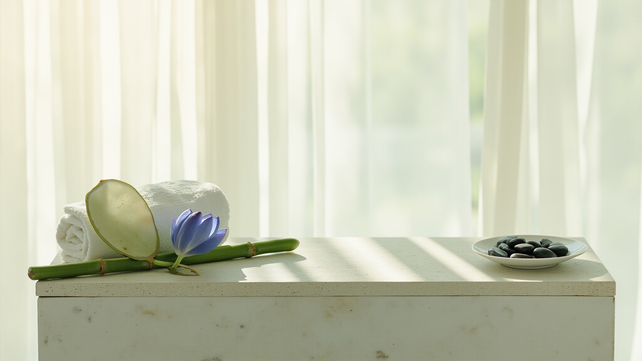Lotus & Bamboo by Mary Kay. Atmospheric mood