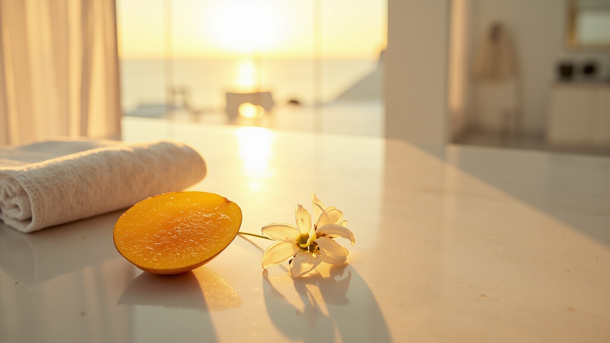 Maldives Sunrise by Mary Kay. Atmospheric mood