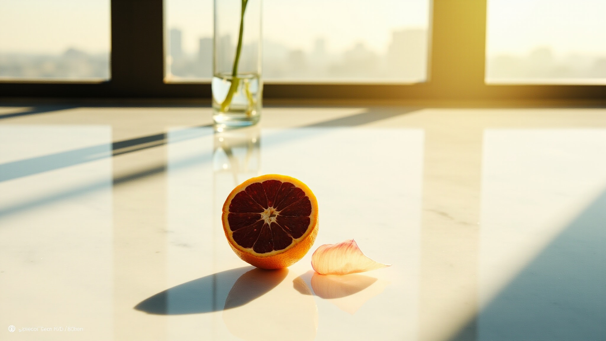 mat; Orange by Masaki Matsushima. Atmospheric mood