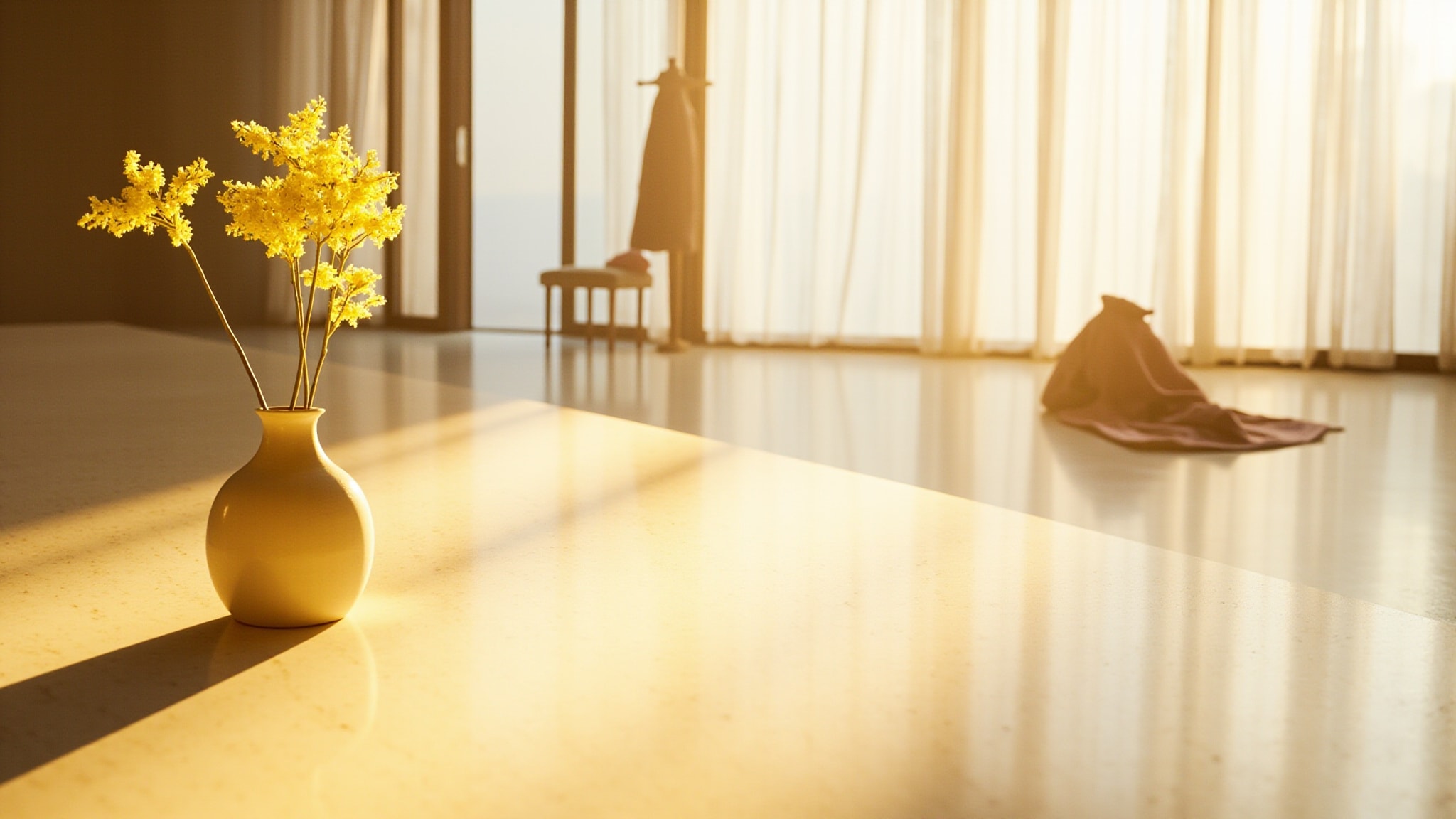Mighty Mimosa by Massimo Dutti. Atmospheric mood