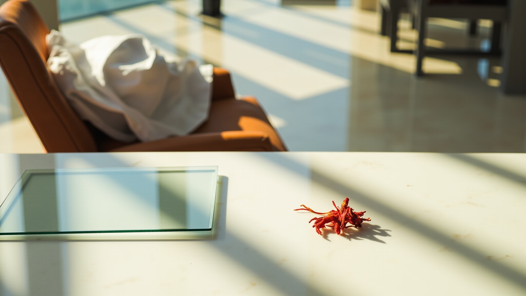 Crystal Saffron by Matiere Premiere. Atmospheric mood