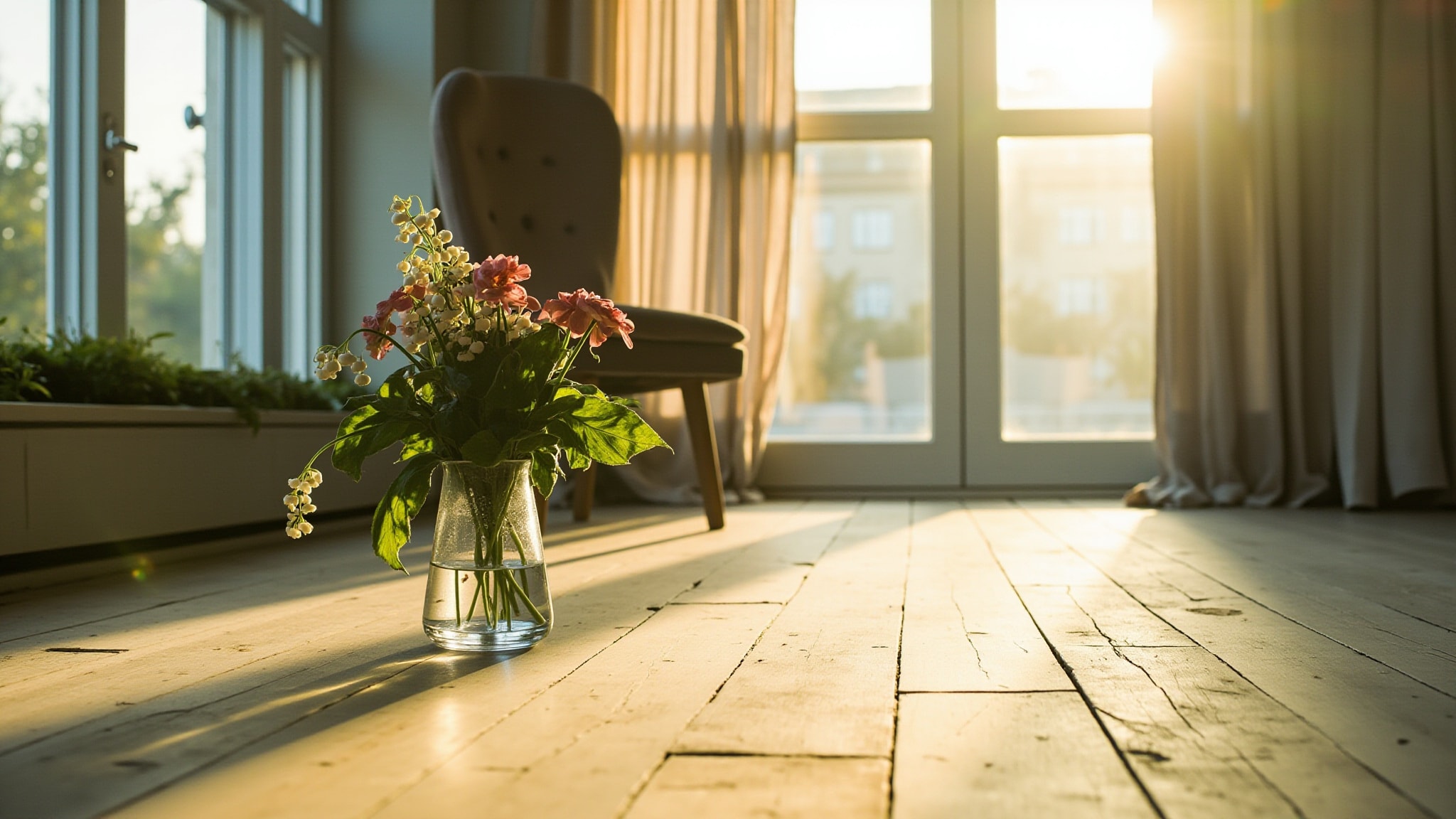 Matin Fleuri by Sauzé. Atmospheric mood