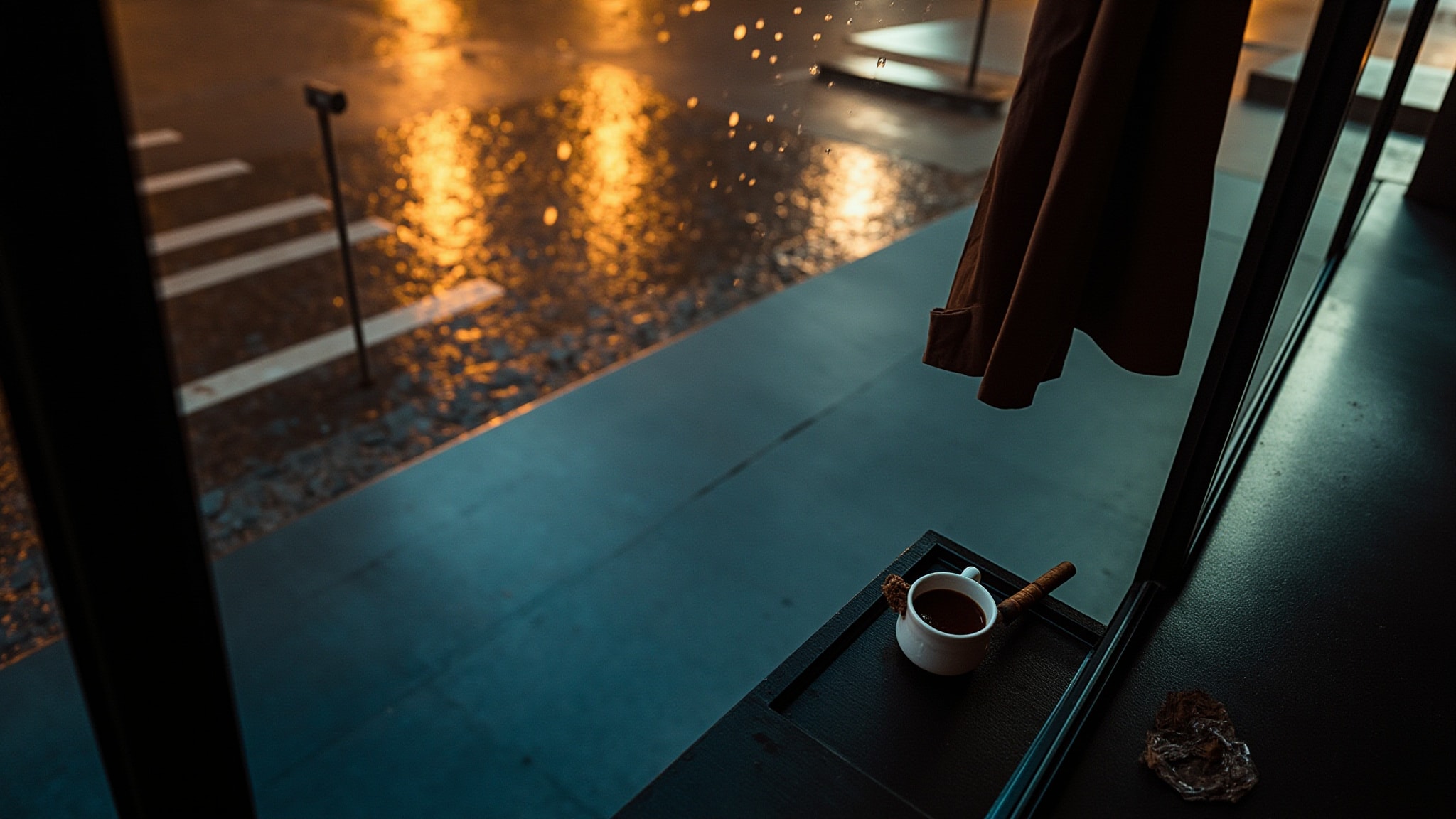 Ombre Nocturne by Max Foucaut. Atmospheric mood