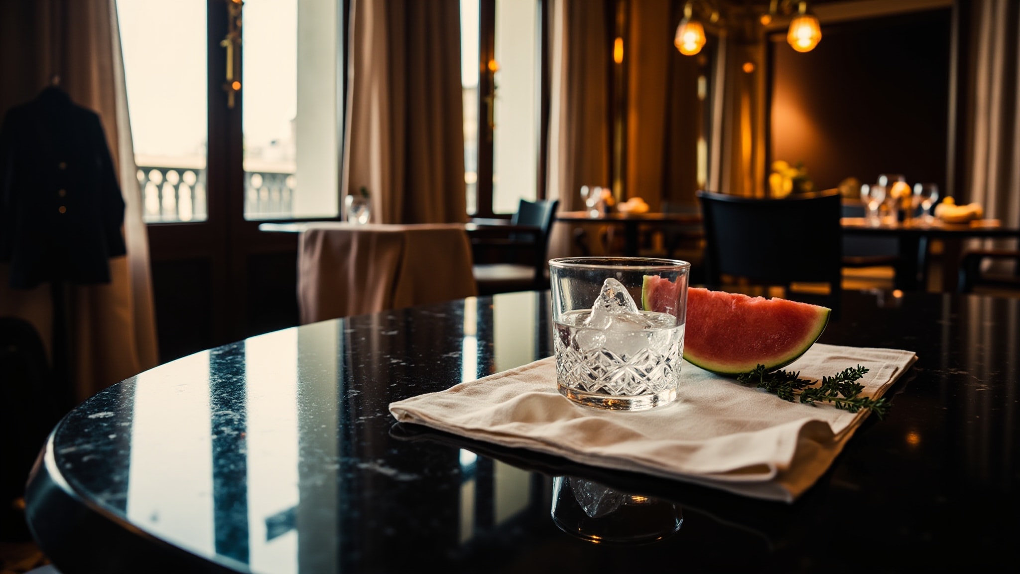 Orphee by Maxim's de Paris. Atmospheric mood
