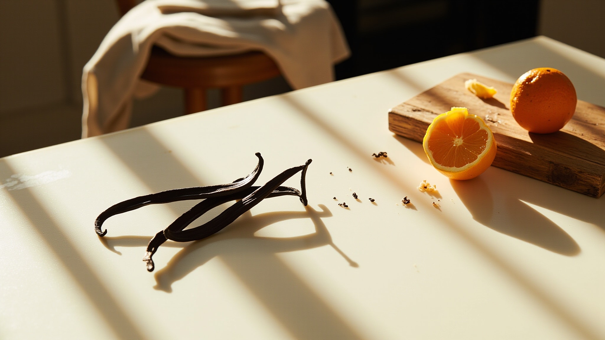 Sweet Vanilla by Melvita. Atmospheric mood