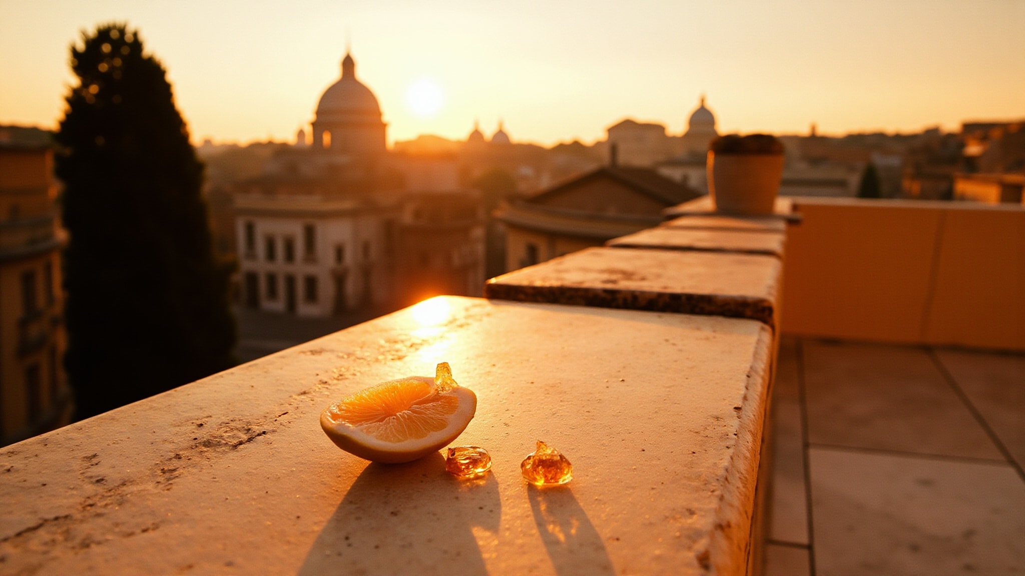 October 1st 6pm Belvedere Villa Borghese - Roma by Memento Italian Olfactive Landscapes. Atmospheric mood