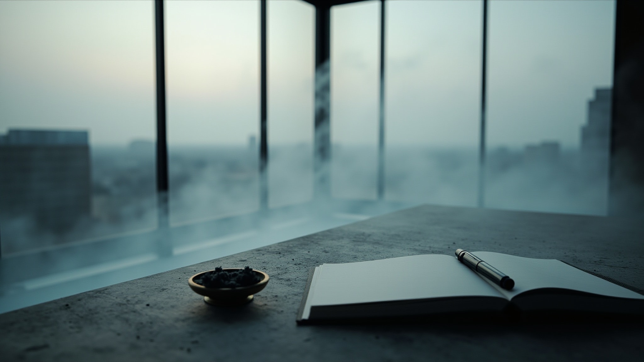Temple du Silence by Mercurio Perfumes. Atmospheric mood