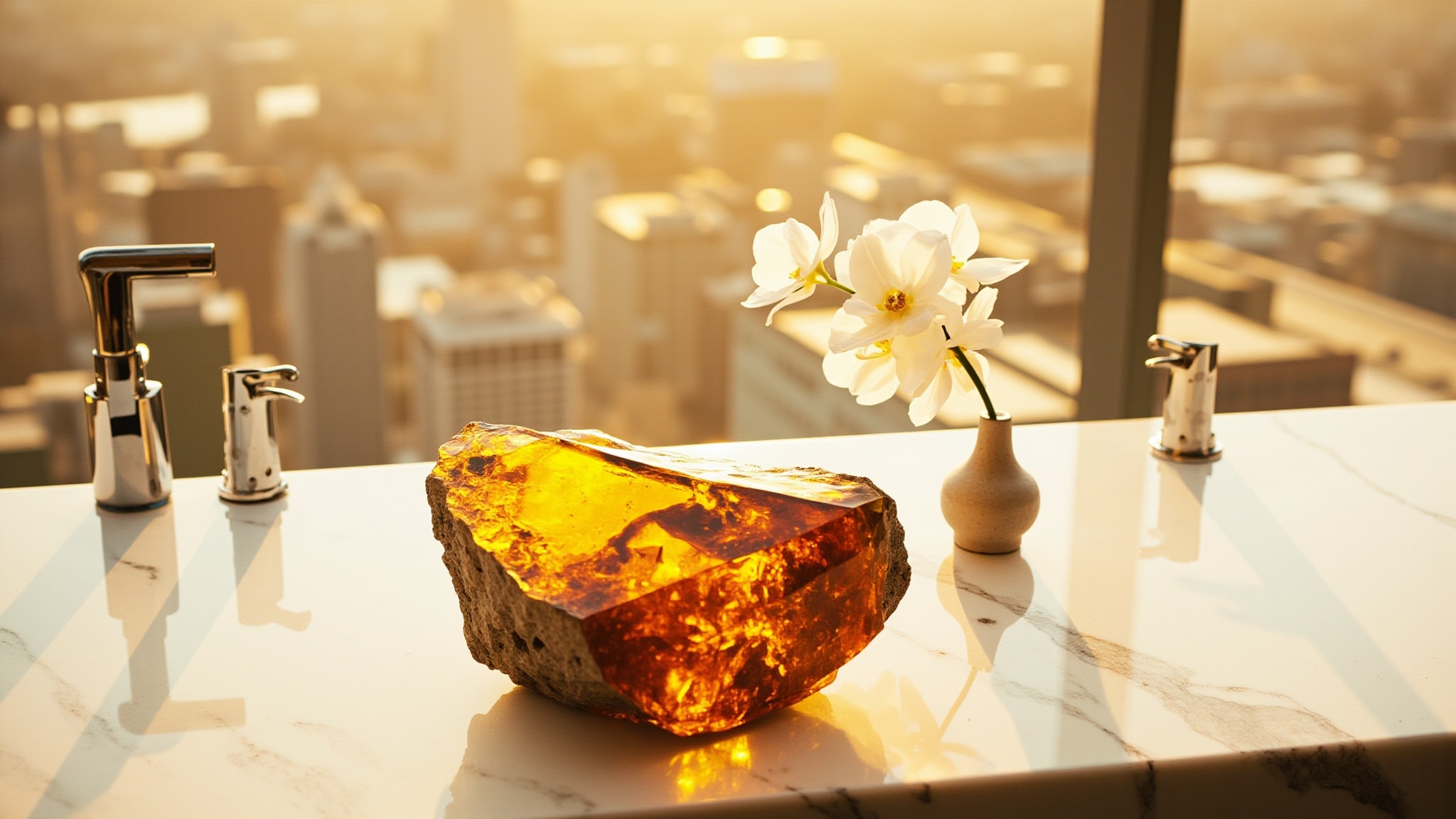 Sexy Amber by Michael Kors. Atmospheric mood