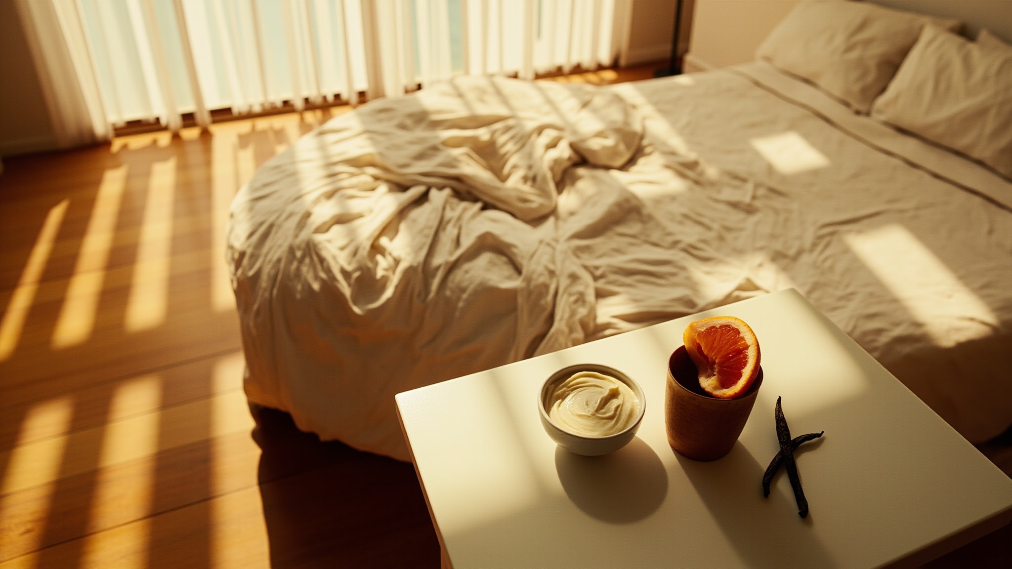 Vanilla + Creme by Michael Malul. Atmospheric mood