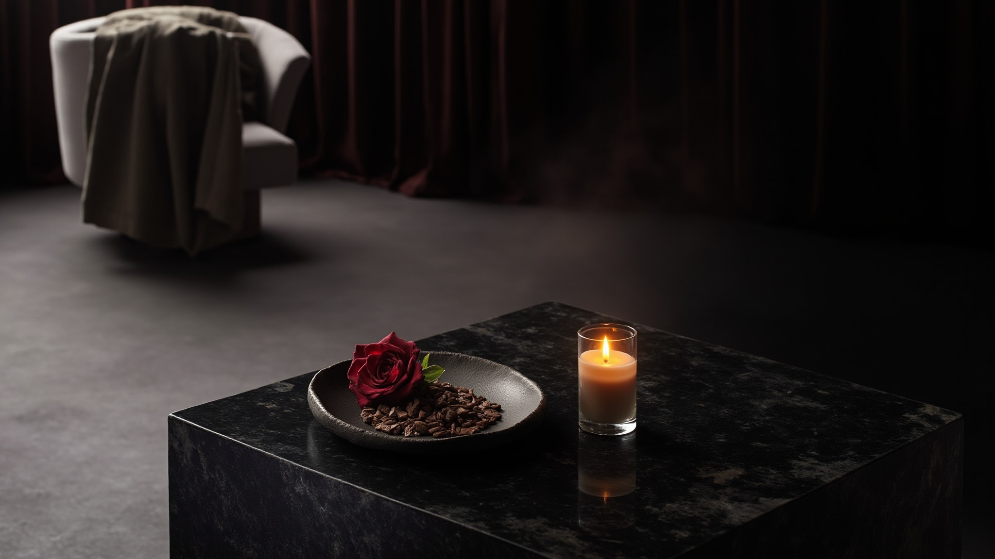 Sexual Oud Rouge by Michel Germain. Atmospheric mood