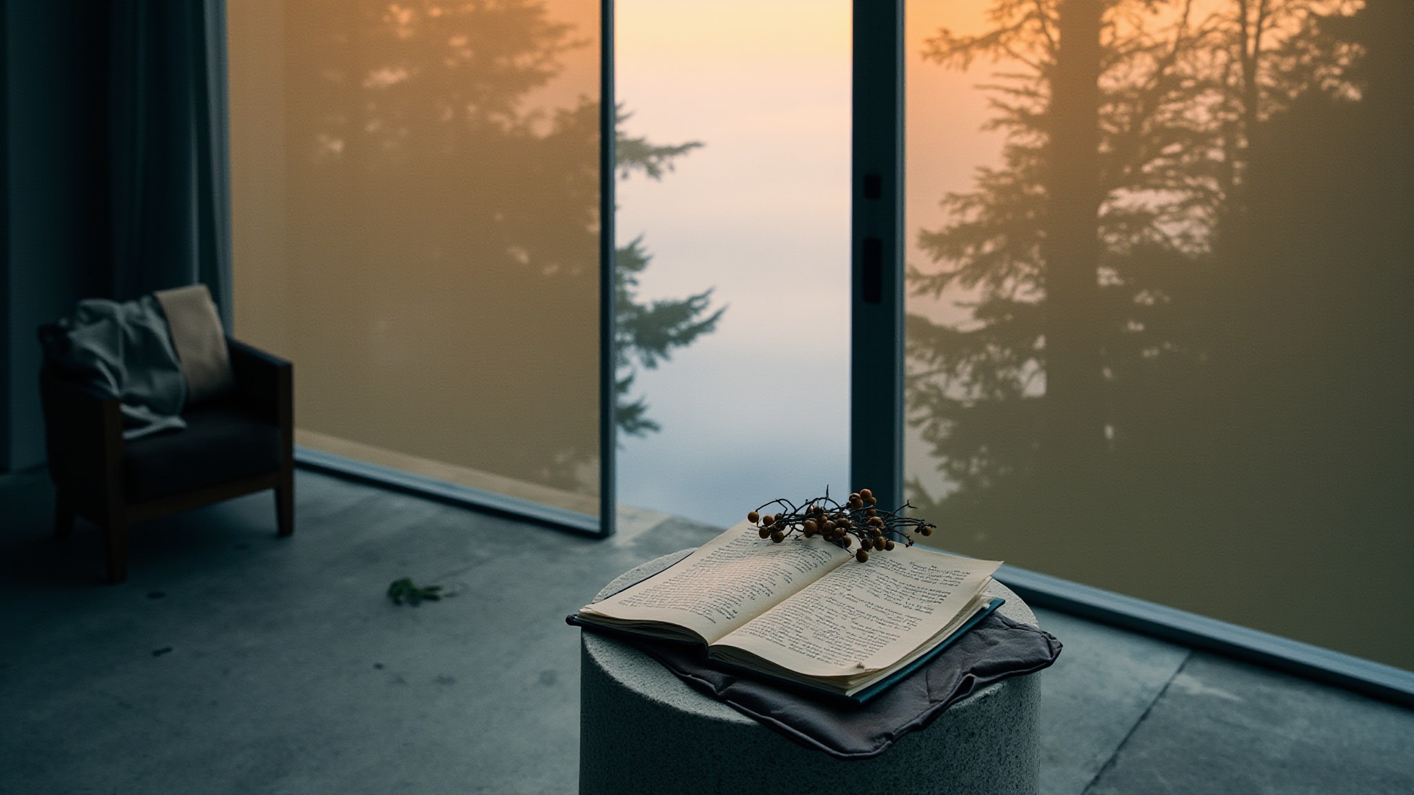 Oh, ooOoh ...oh by Miller et Bertaux. Atmospheric mood
