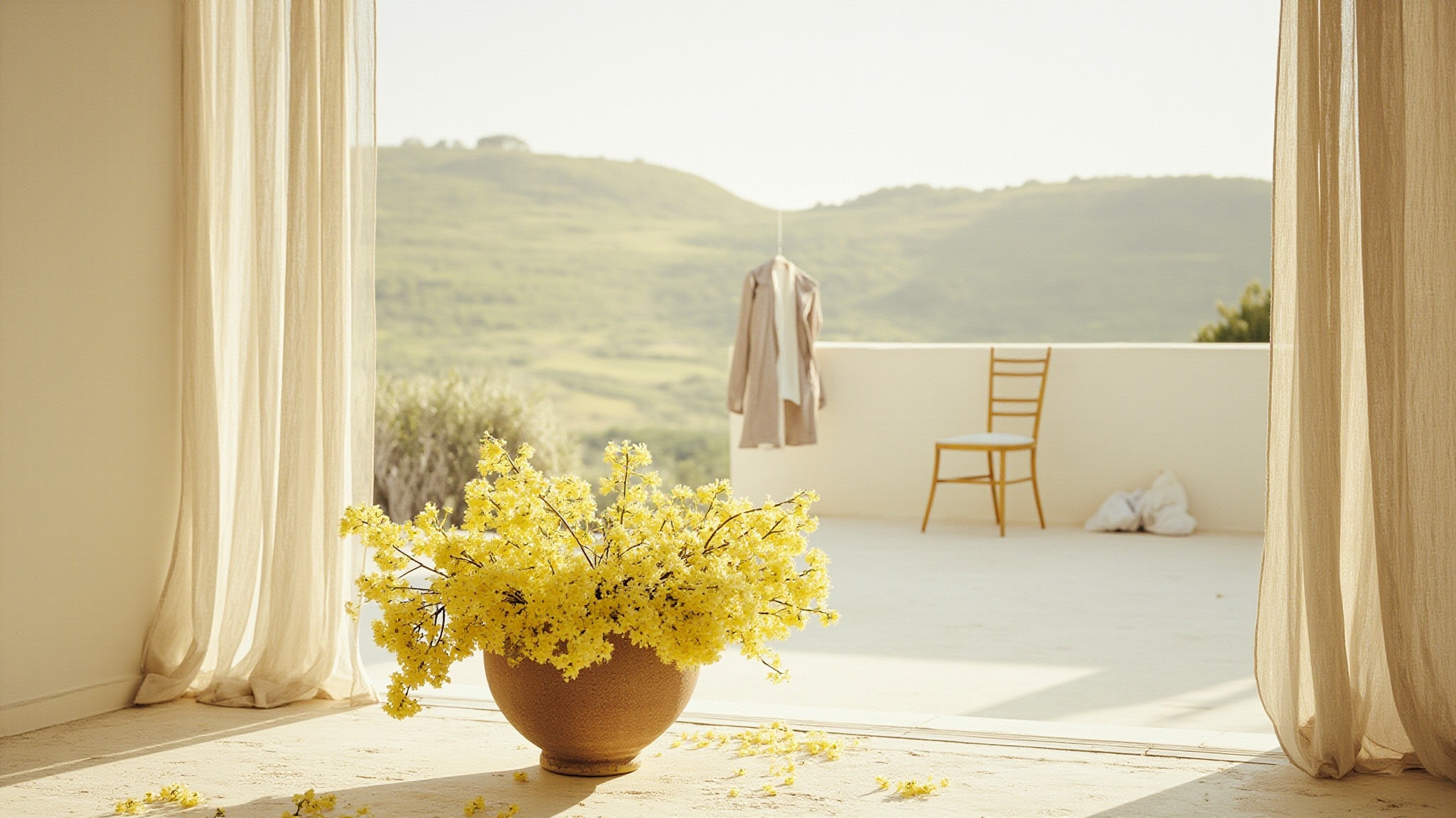 Mimosa Tanneron by Perris Monte Carlo. Atmospheric mood