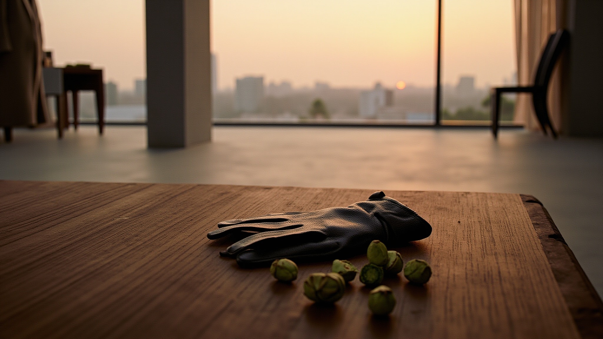 Shield Black Leather by Mirada. Atmospheric mood