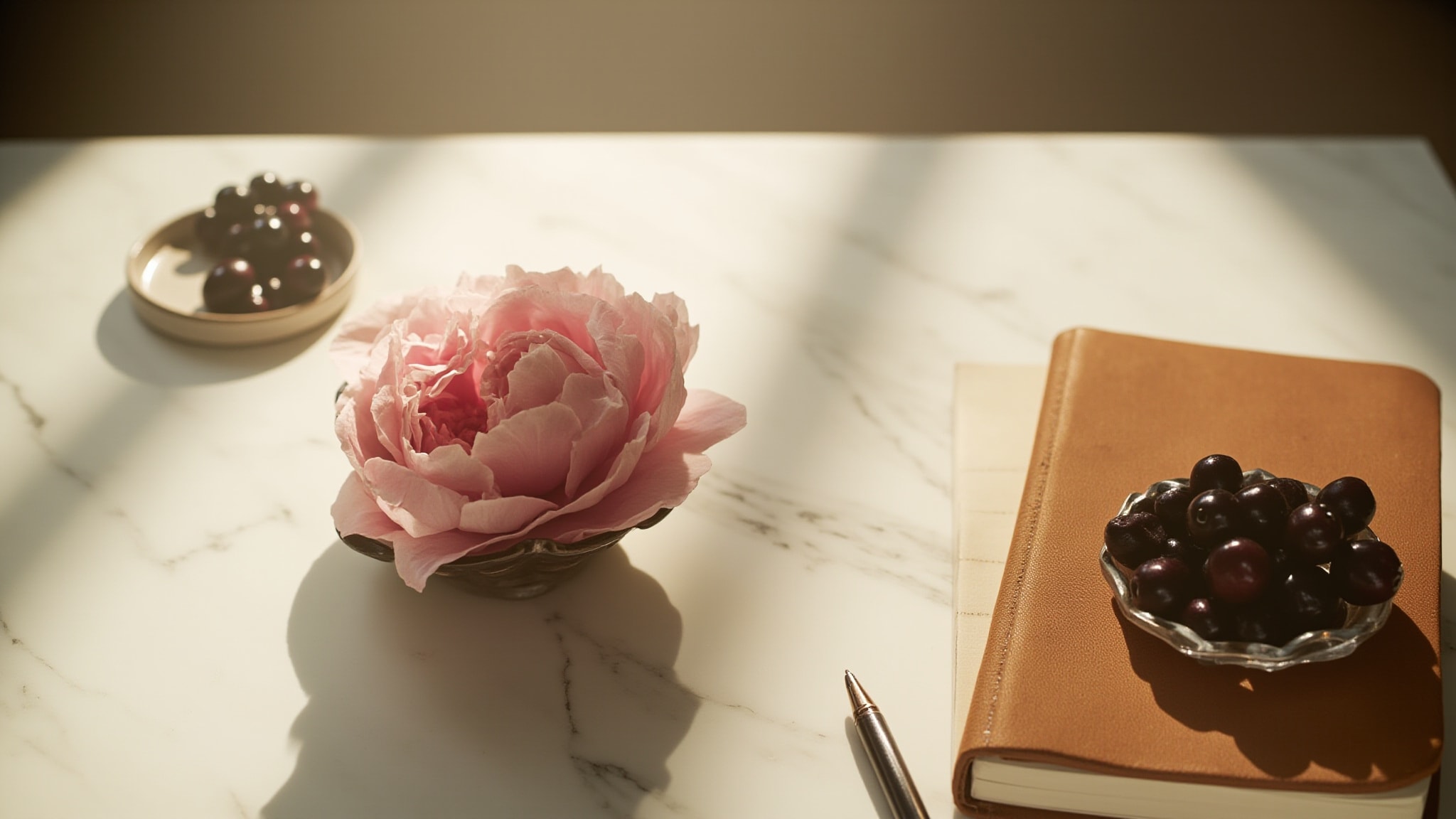 Chinese Peony by Mith. Atmospheric mood
