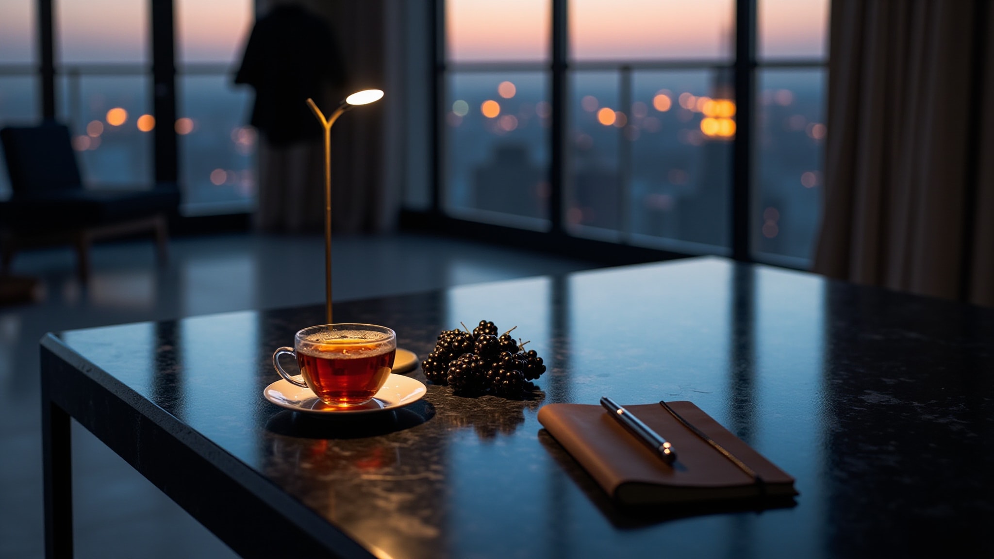 Oud & Black Tea by Mith. Atmospheric mood