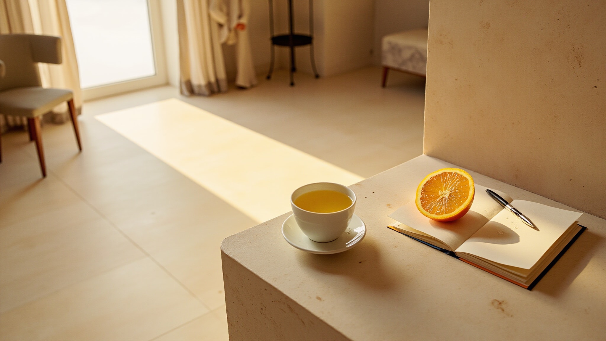 Tea In The Morning by Mith. Atmospheric mood