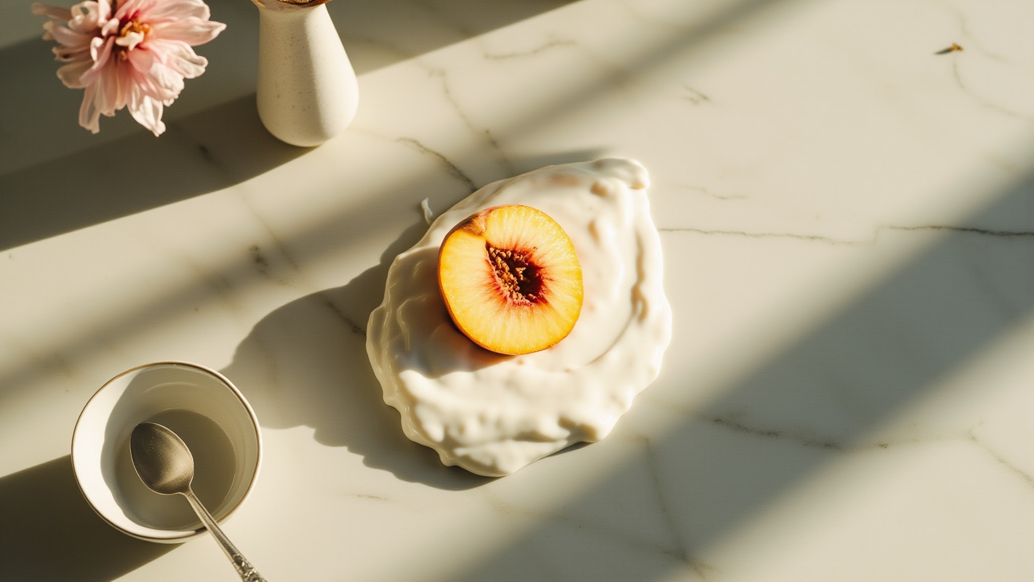 Peach Yogurt by Mochiglow. Atmospheric mood