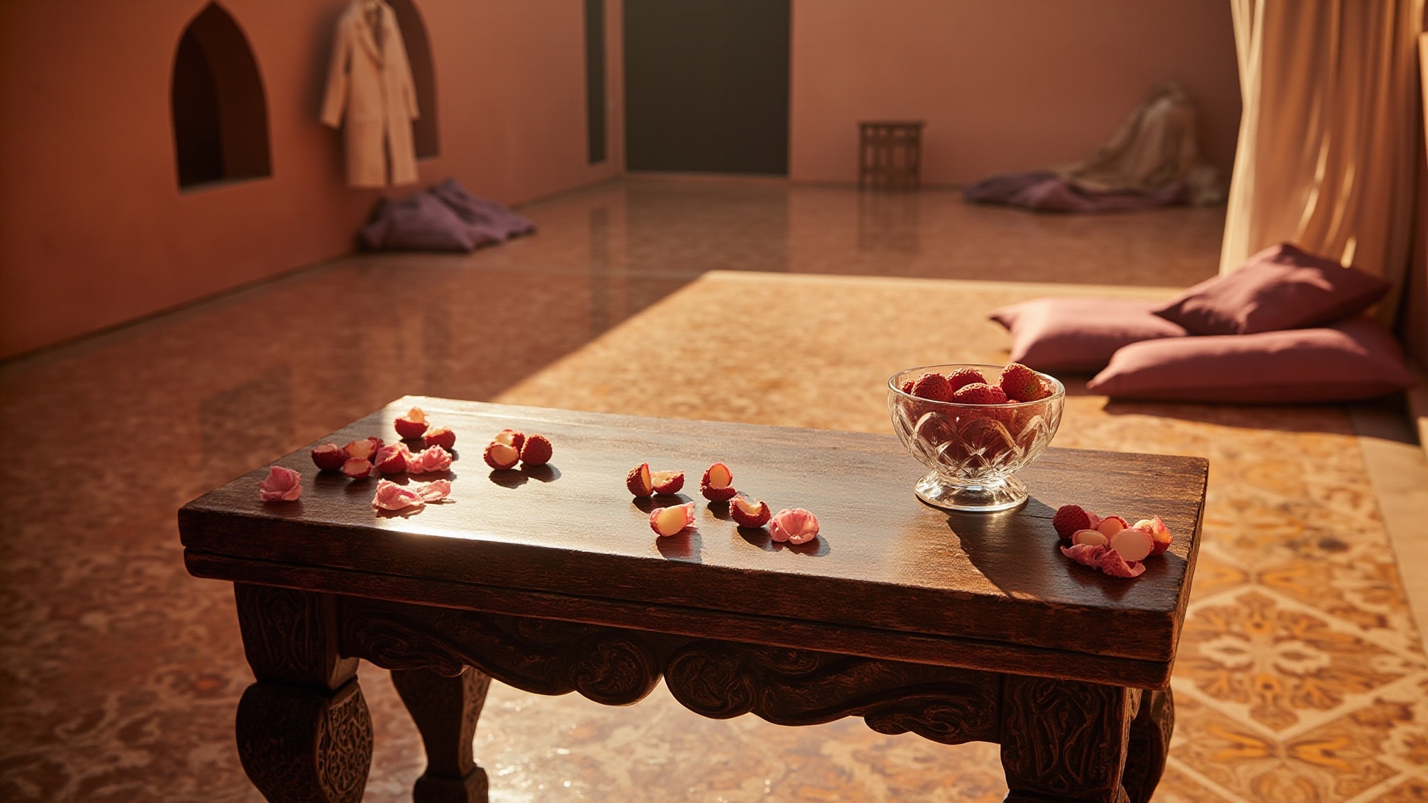 Mohra Silky Rose by Lattafa Perfumes. Atmospheric mood