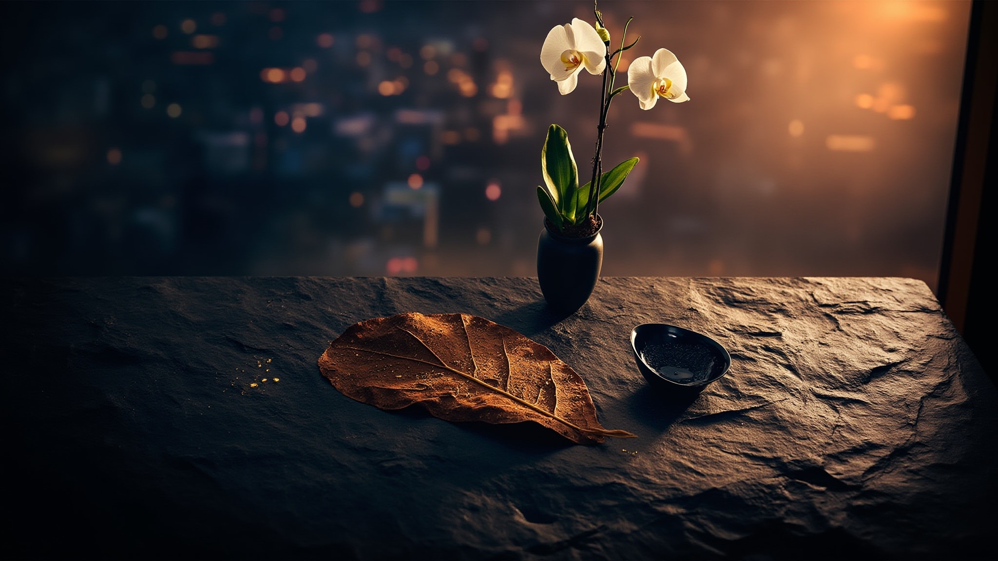Mesmerising Oudh Accord & Gold Eau de Parfum by Molton Brown. Atmospheric mood