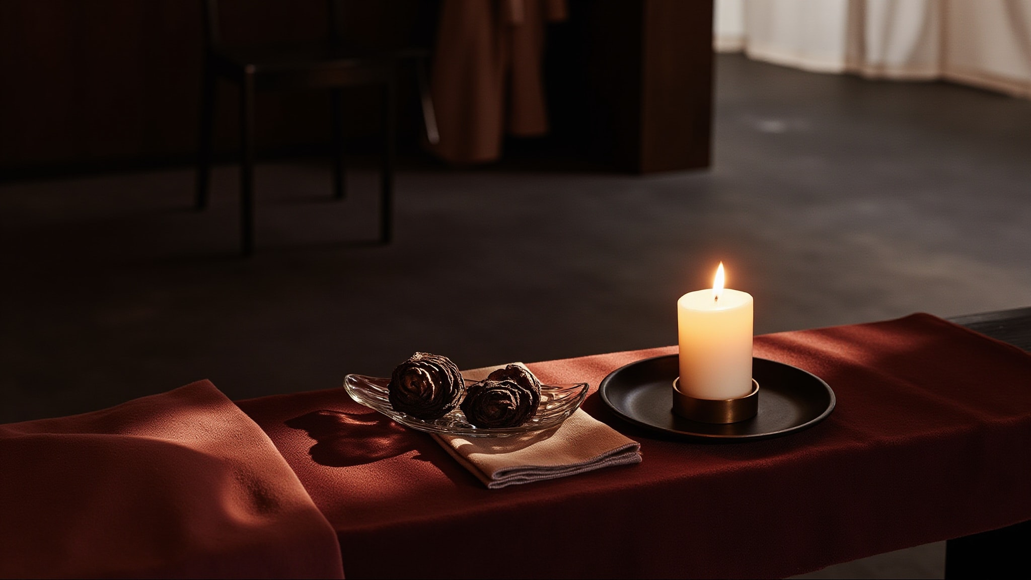 Mon Nom est Rouge by Majda Bekkali. Atmospheric mood