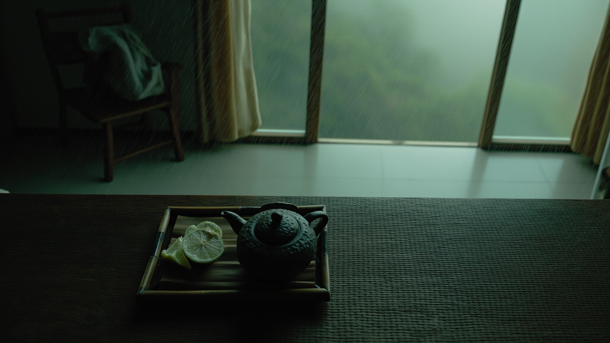 Monsoon Tea by d'Annam. Atmospheric mood