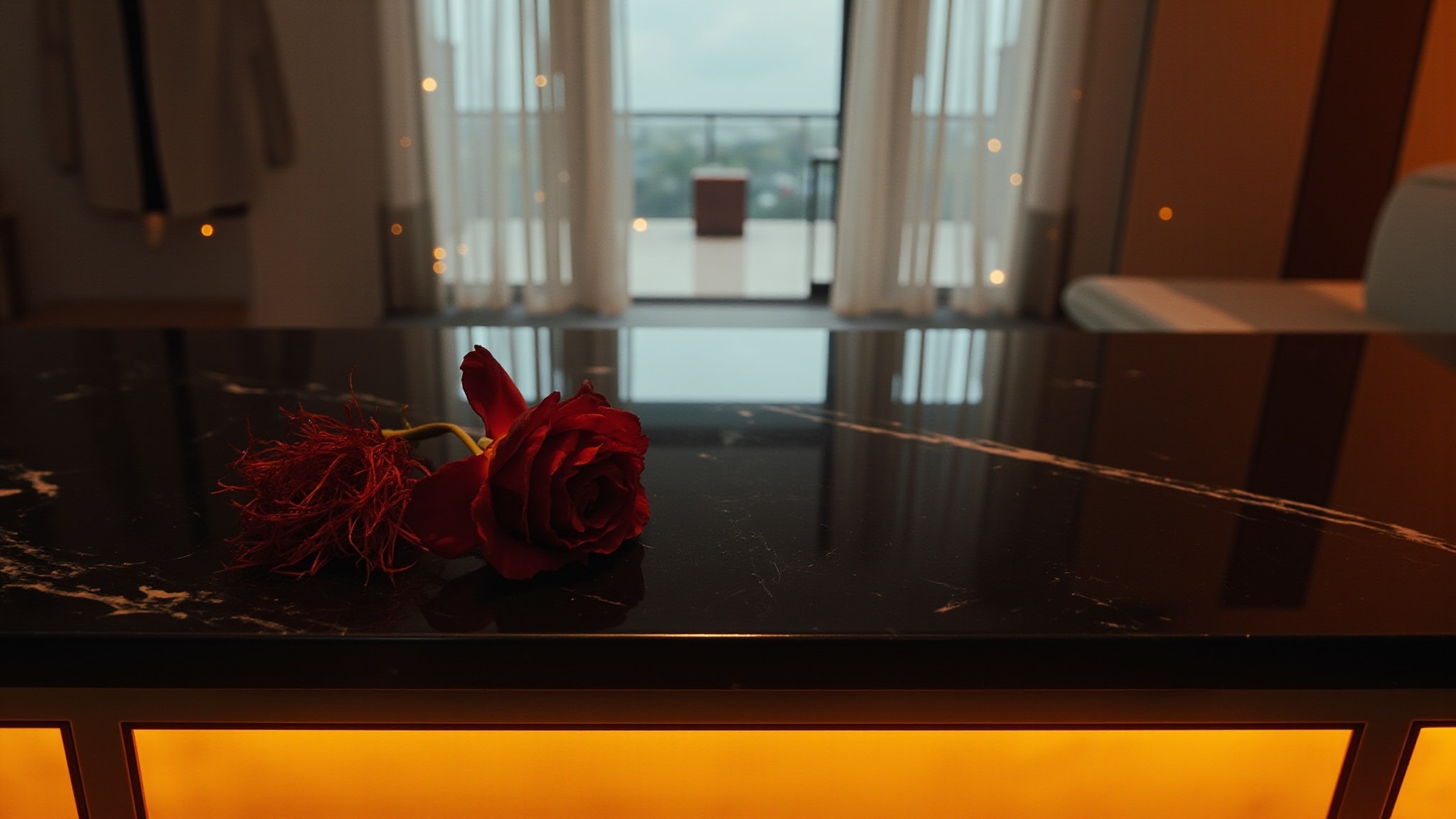 Aoud Red Flowers by Montale. Atmospheric mood
