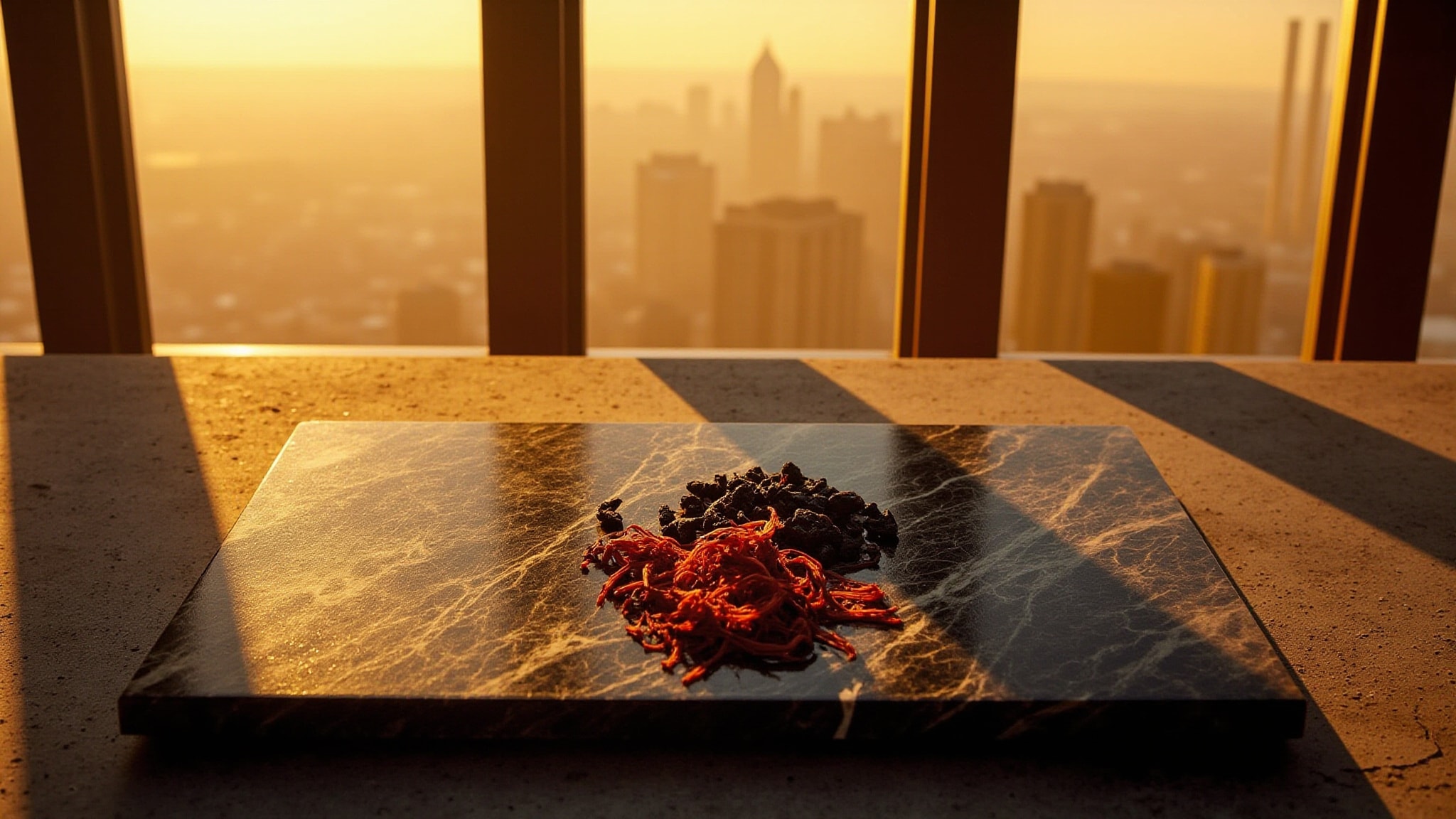 Aoud Safran by Montale. Atmospheric mood