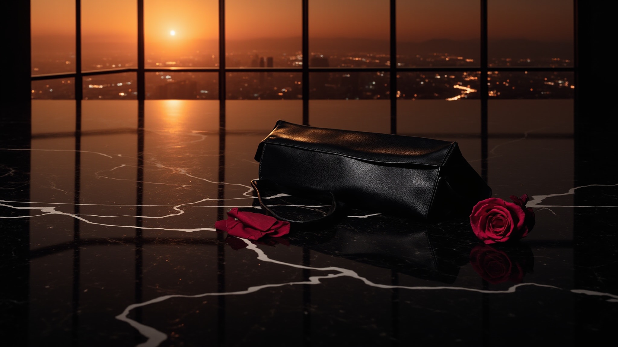 Arabians Rose Leather by Montale. Atmospheric mood