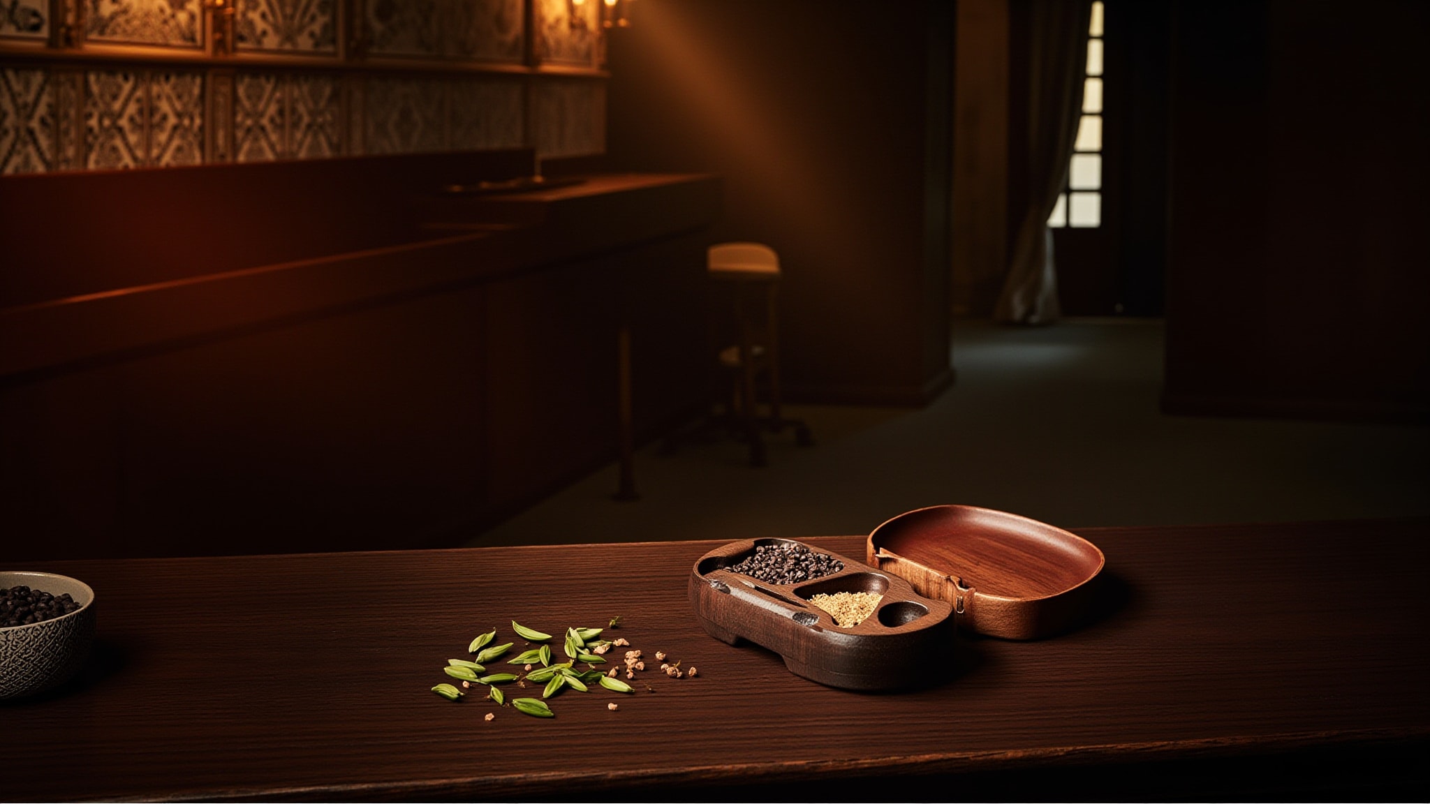Musgo Real Black Edition by Claus Porto. Atmospheric mood
