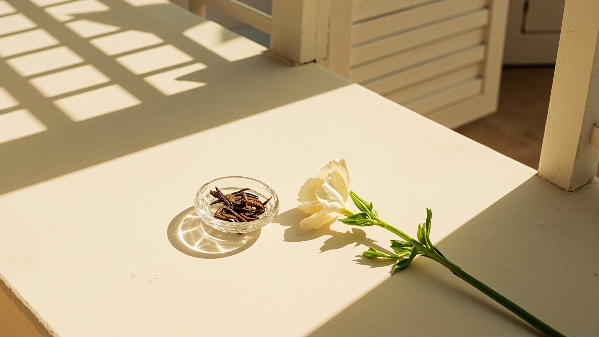 Blossom by Mykonos. Atmospheric mood
