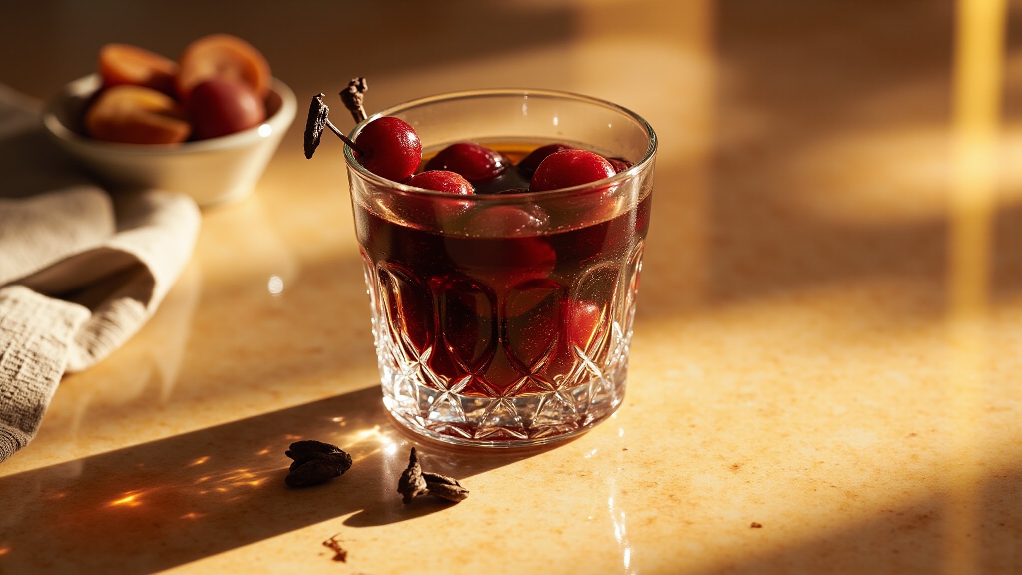 Dolce Cherry by Mykonos. Atmospheric mood