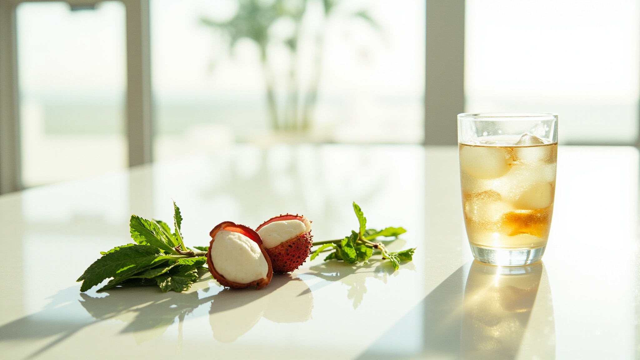Lychee Breeze by Mykonos. Atmospheric mood