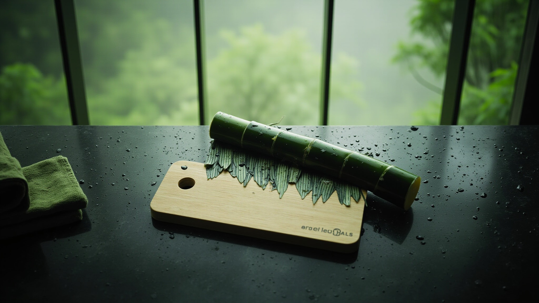 Anji Bamboo Mist by Nadia Z. Atmospheric mood