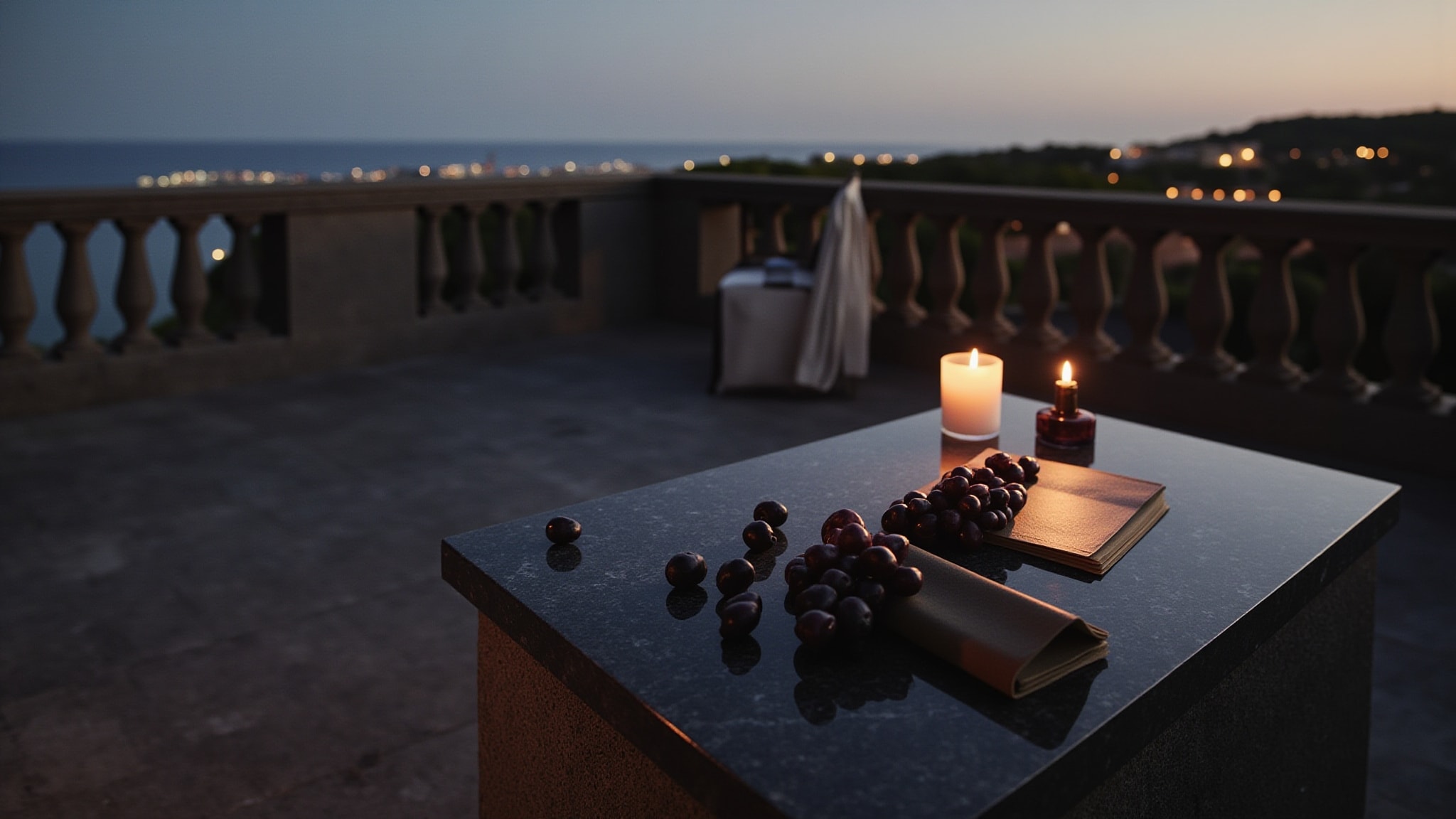 VinoRosso di Sicilia by Narcisse Taormina. Atmospheric mood