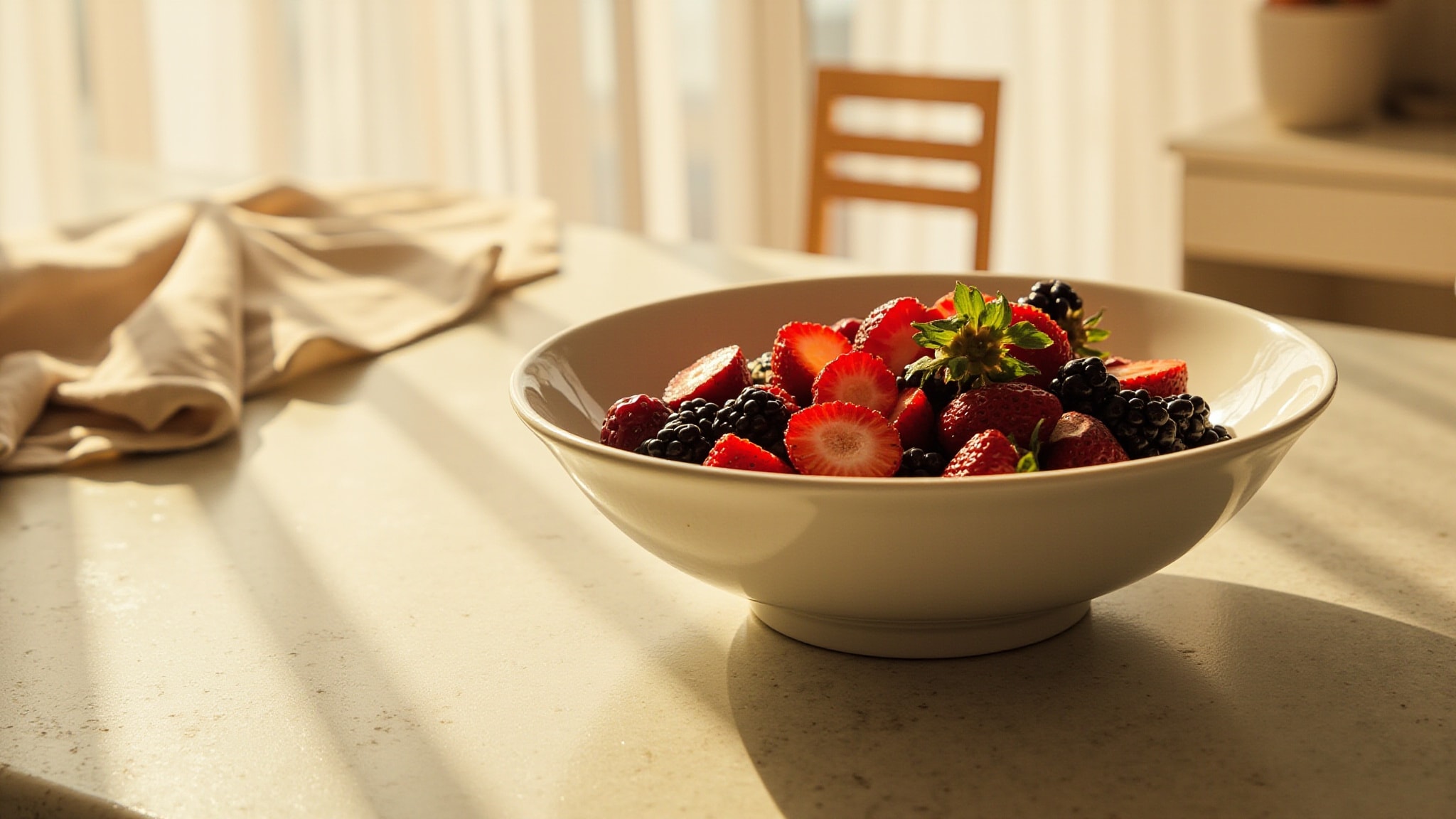 Frutas Vermelhas by Natura. Atmospheric mood