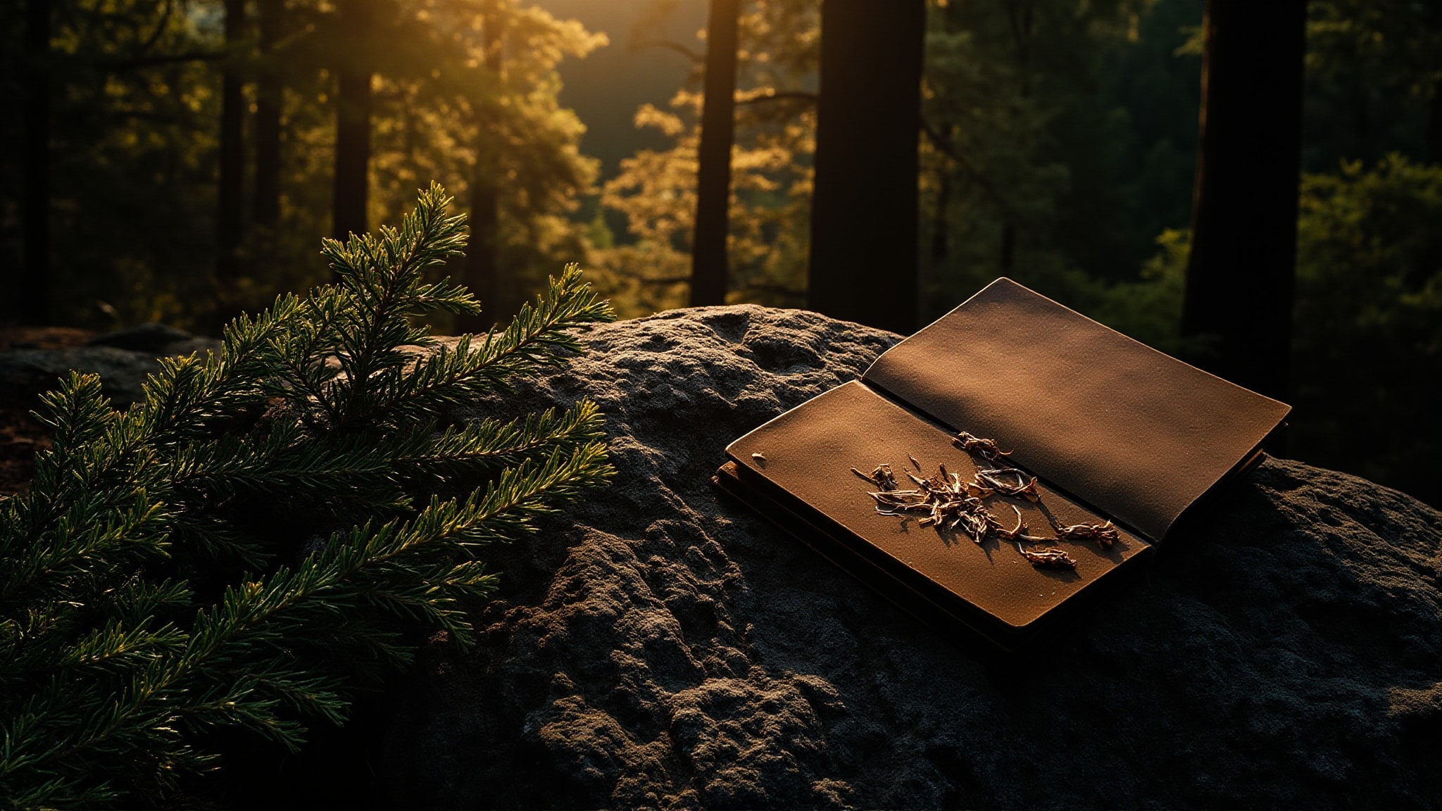 Earthtones #3: North Woods by Neil Morris. Atmospheric mood