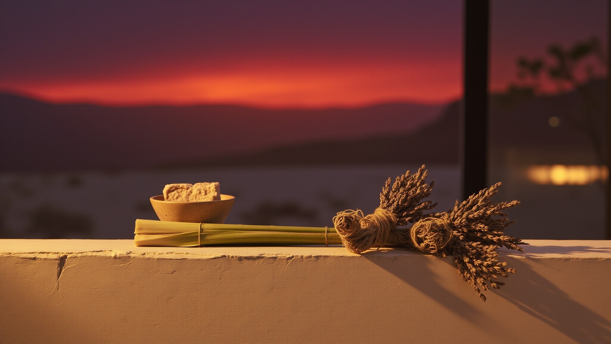 Earthtones #4: Red Sky by Neil Morris. Atmospheric mood