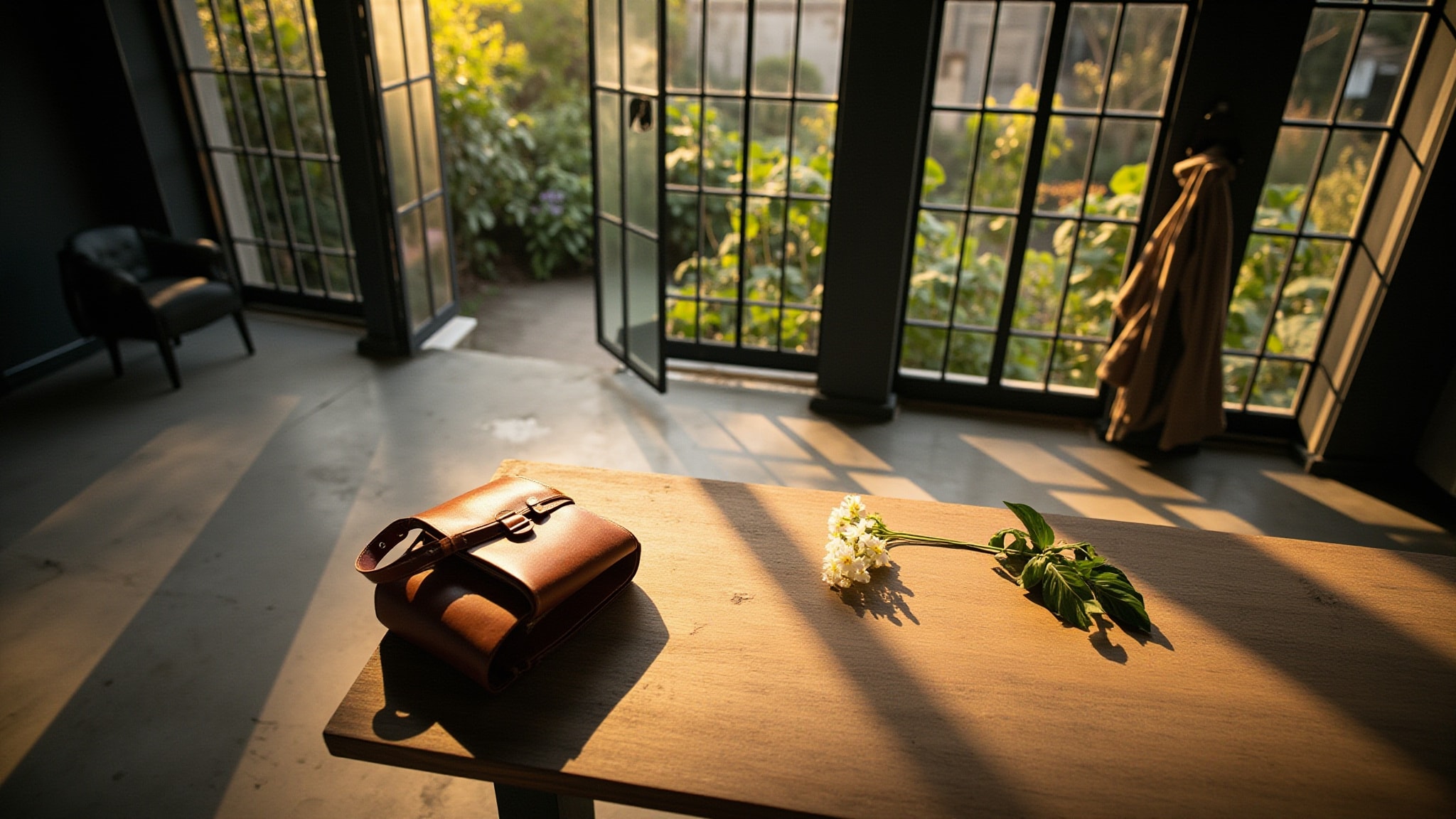 Leather Garden by Neil Morris. Atmospheric mood