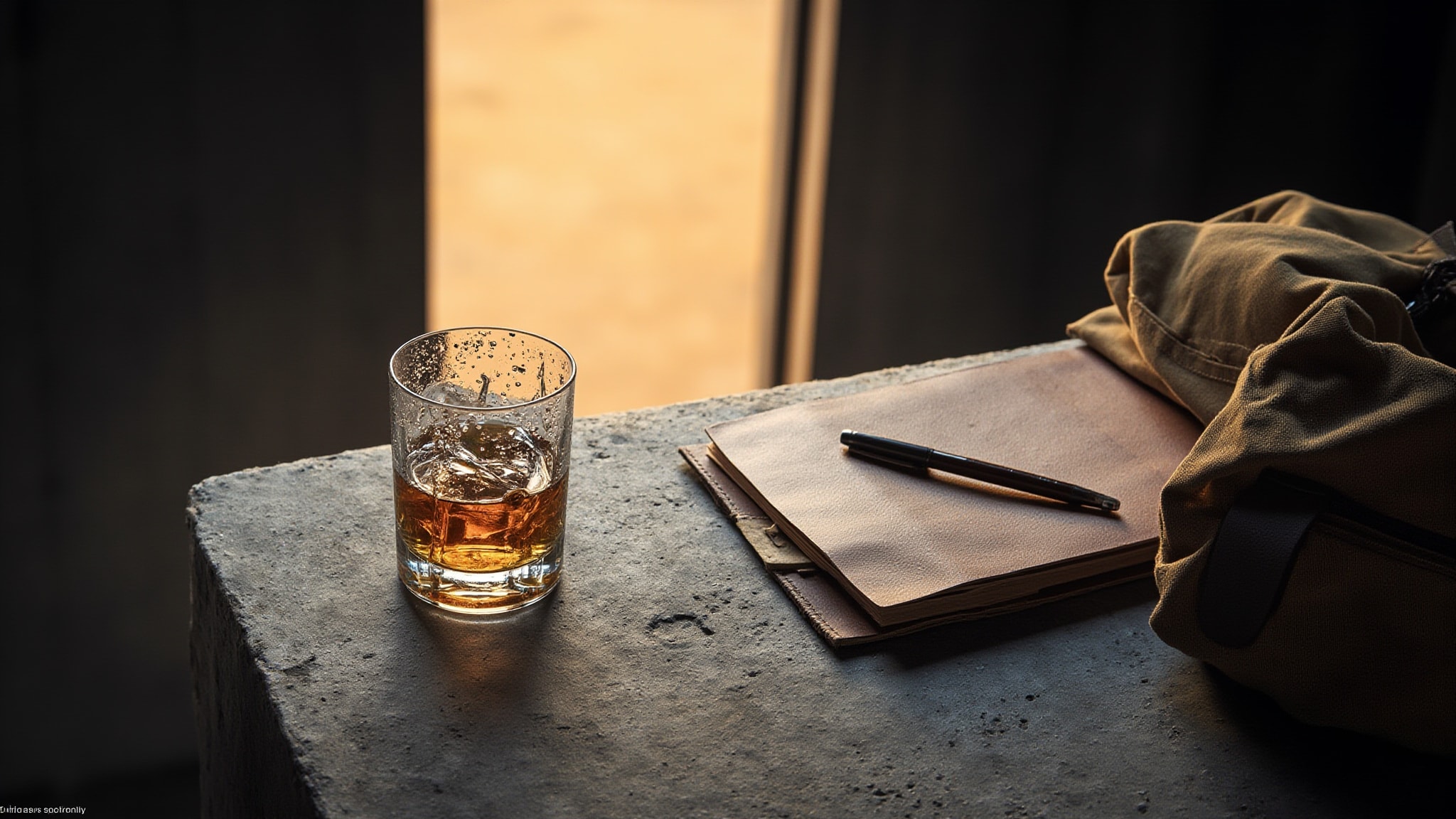 Single Malt on the Rocks by Nimere Parfums. Atmospheric mood