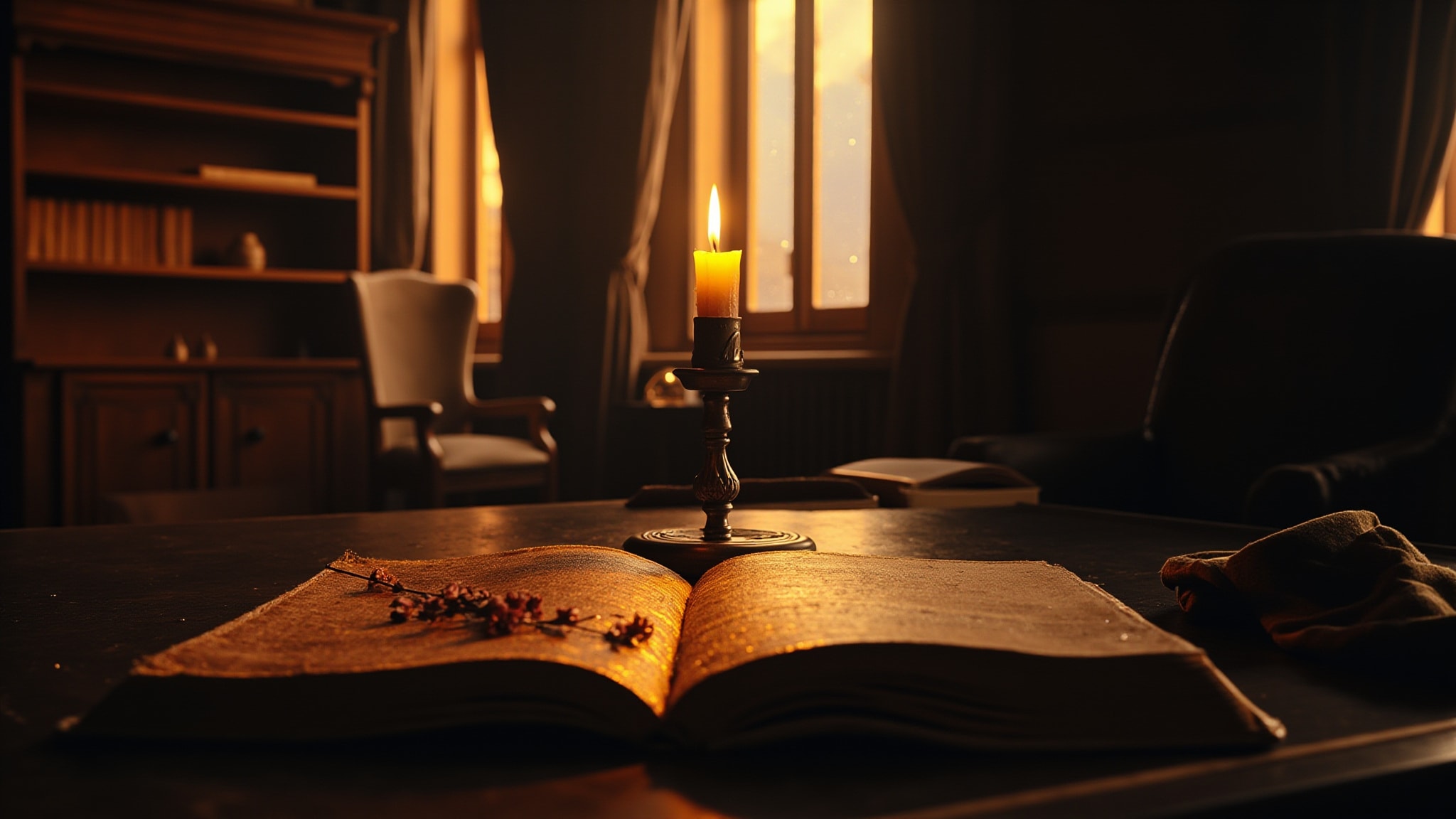 No Time for Roses by Fitz-James Stuart. Atmospheric mood