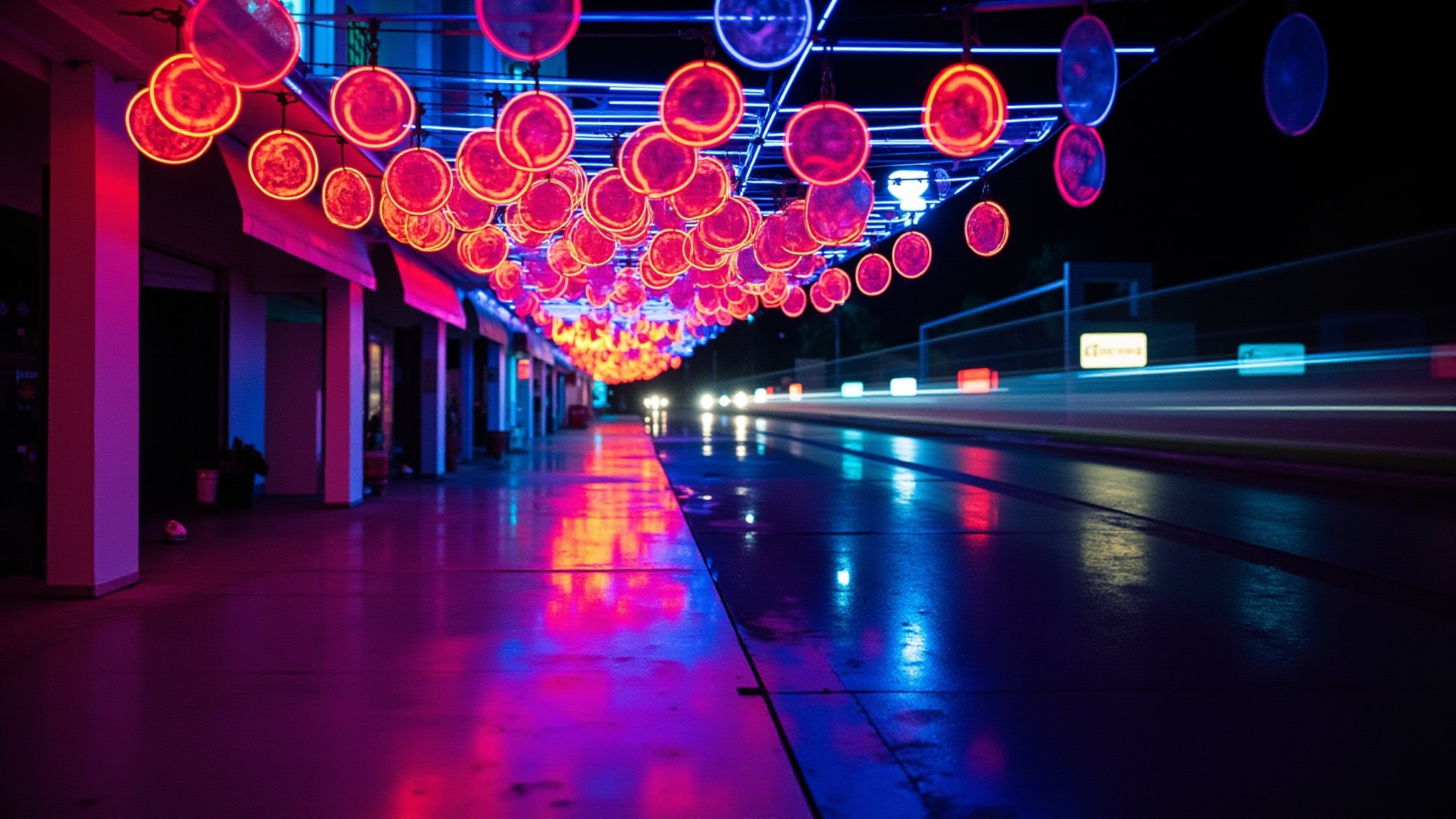 Nº4 Neon by Thomas Kosmala. Atmospheric mood