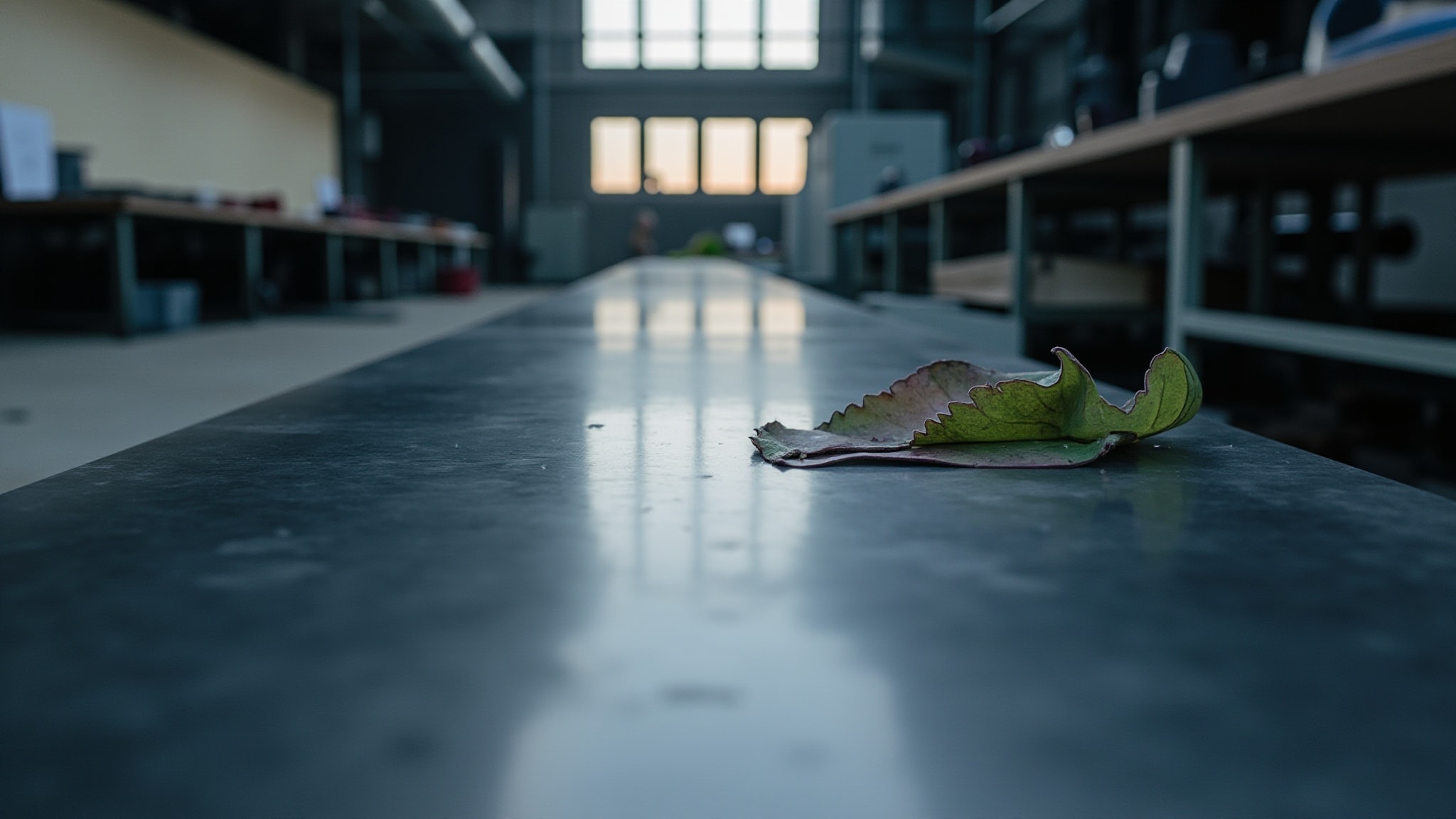 Brooklyn Violet Leaf by Nomaterra. Atmospheric mood