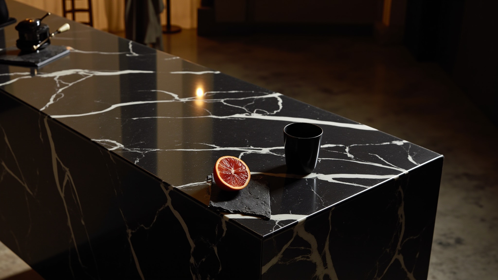 Midnight Leather by Note Fragrances. Atmospheric mood