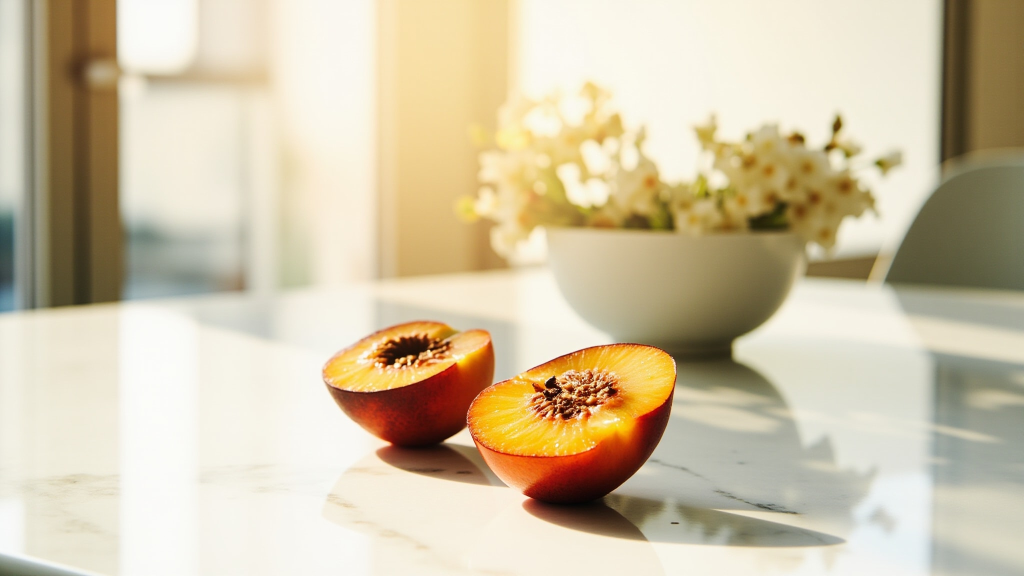 Sunny Garden Peach by Novae Plus. Atmospheric mood