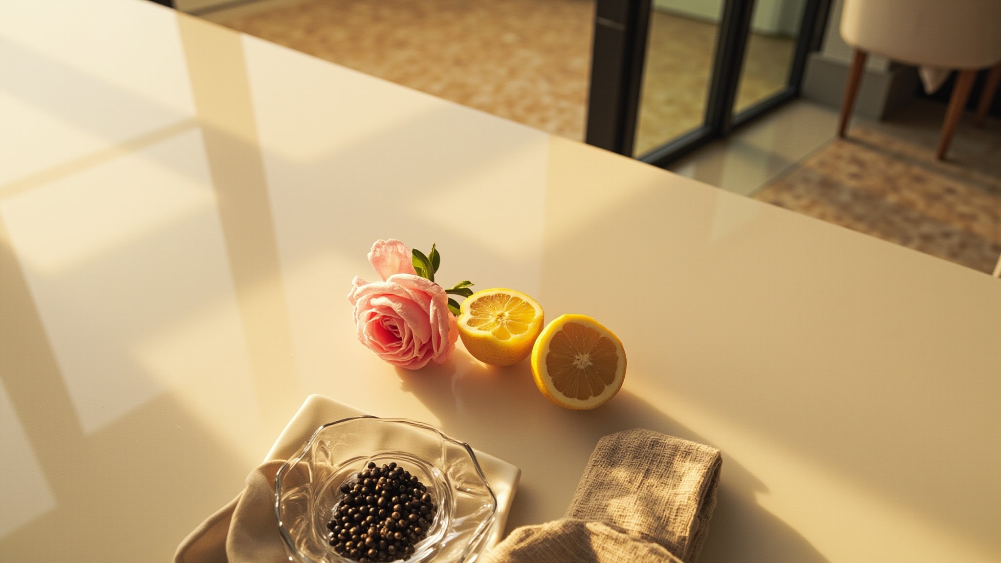 Sunny Garden Red by Novae Plus. Atmospheric mood