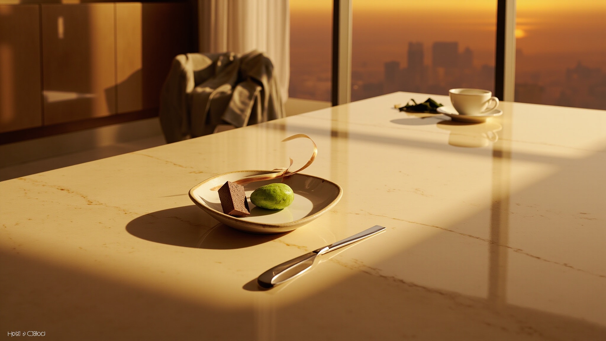 Dubai Cocoa Pista by Oakcha. Atmospheric mood